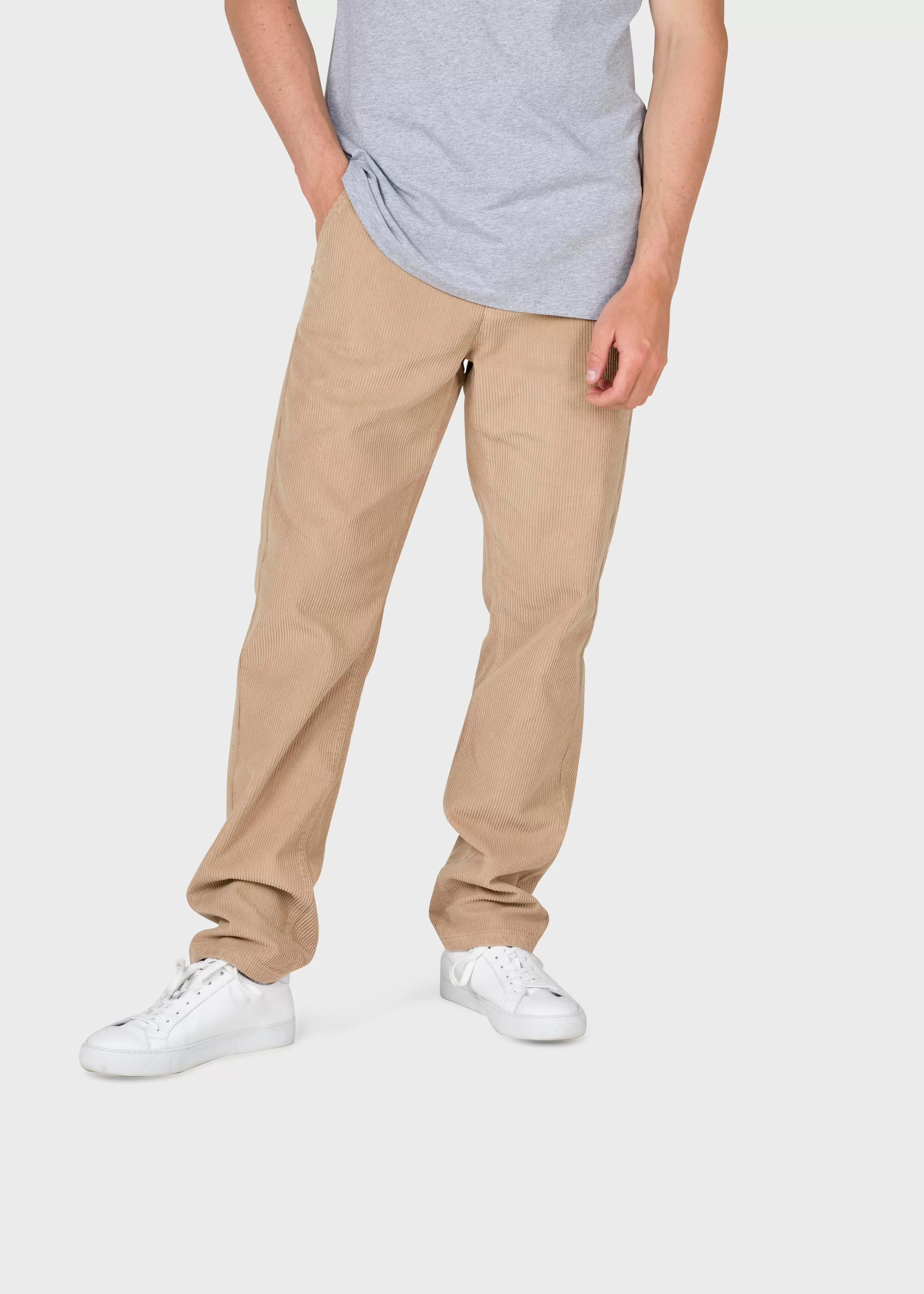 Klitmoller Collective Pants*Allan cord pants - Sand