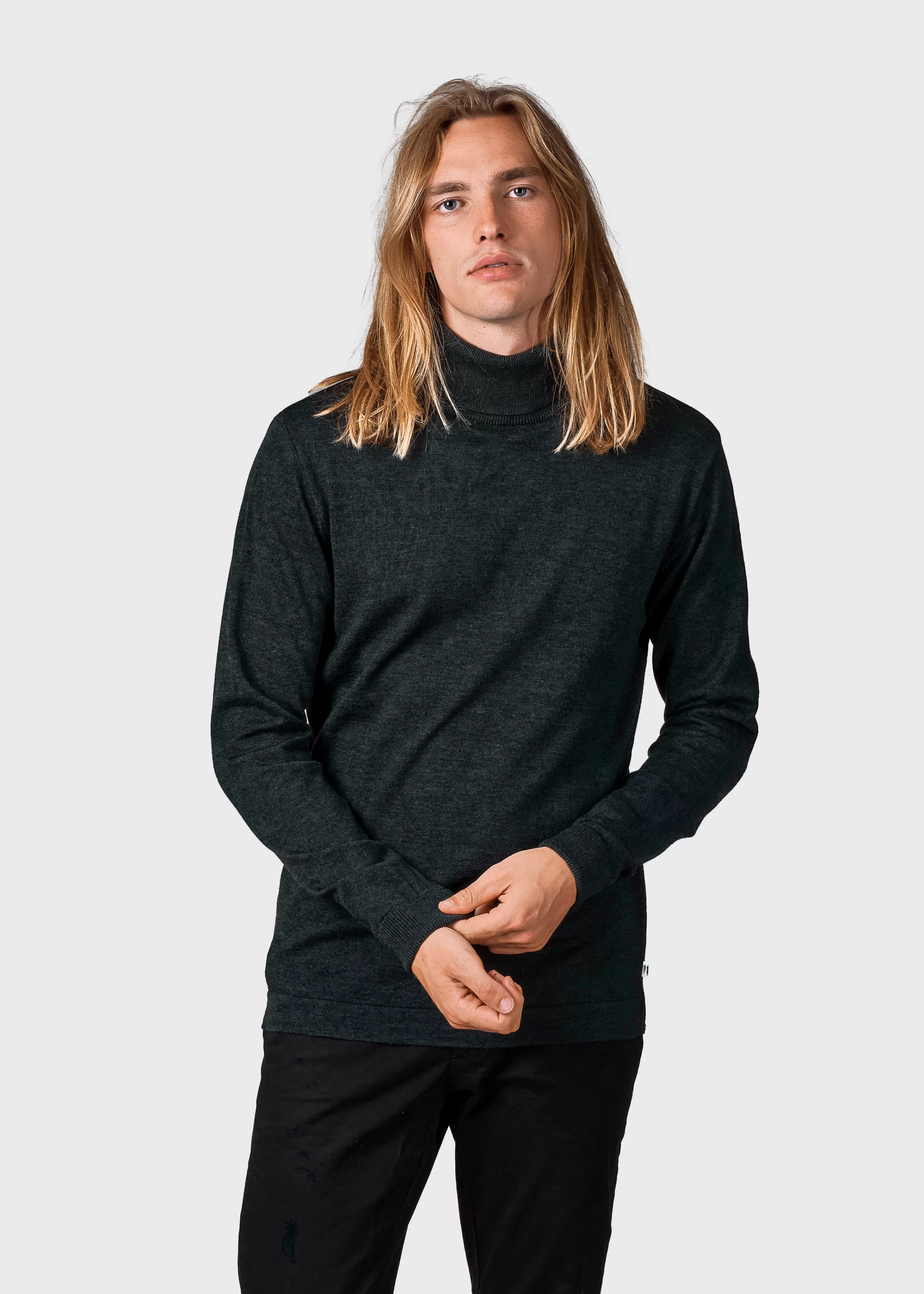 Klitmoller Collective Extrafine Merino wool*Anders knit - Olive