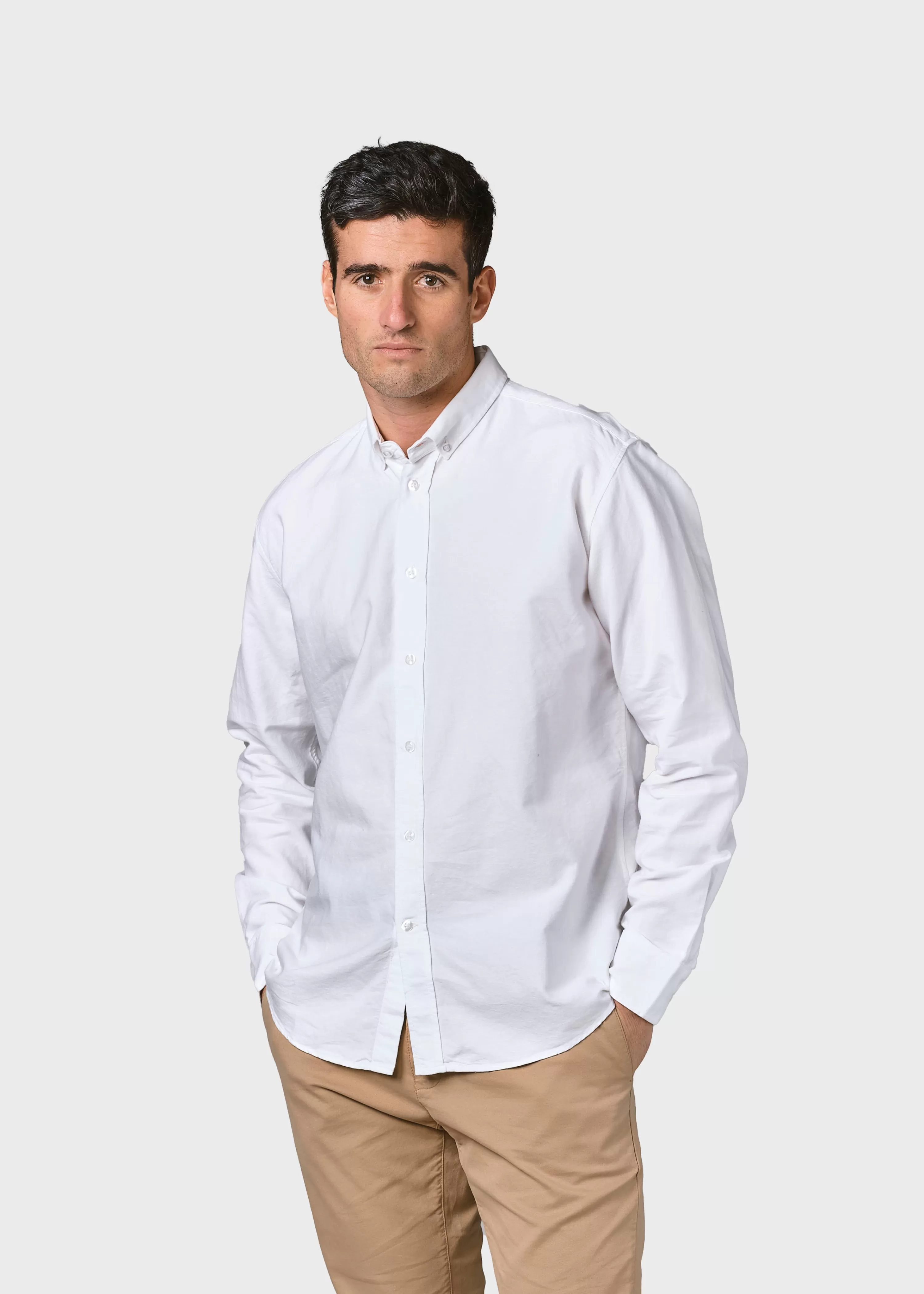 Klitmoller Collective Shirts*Basic shirt - White