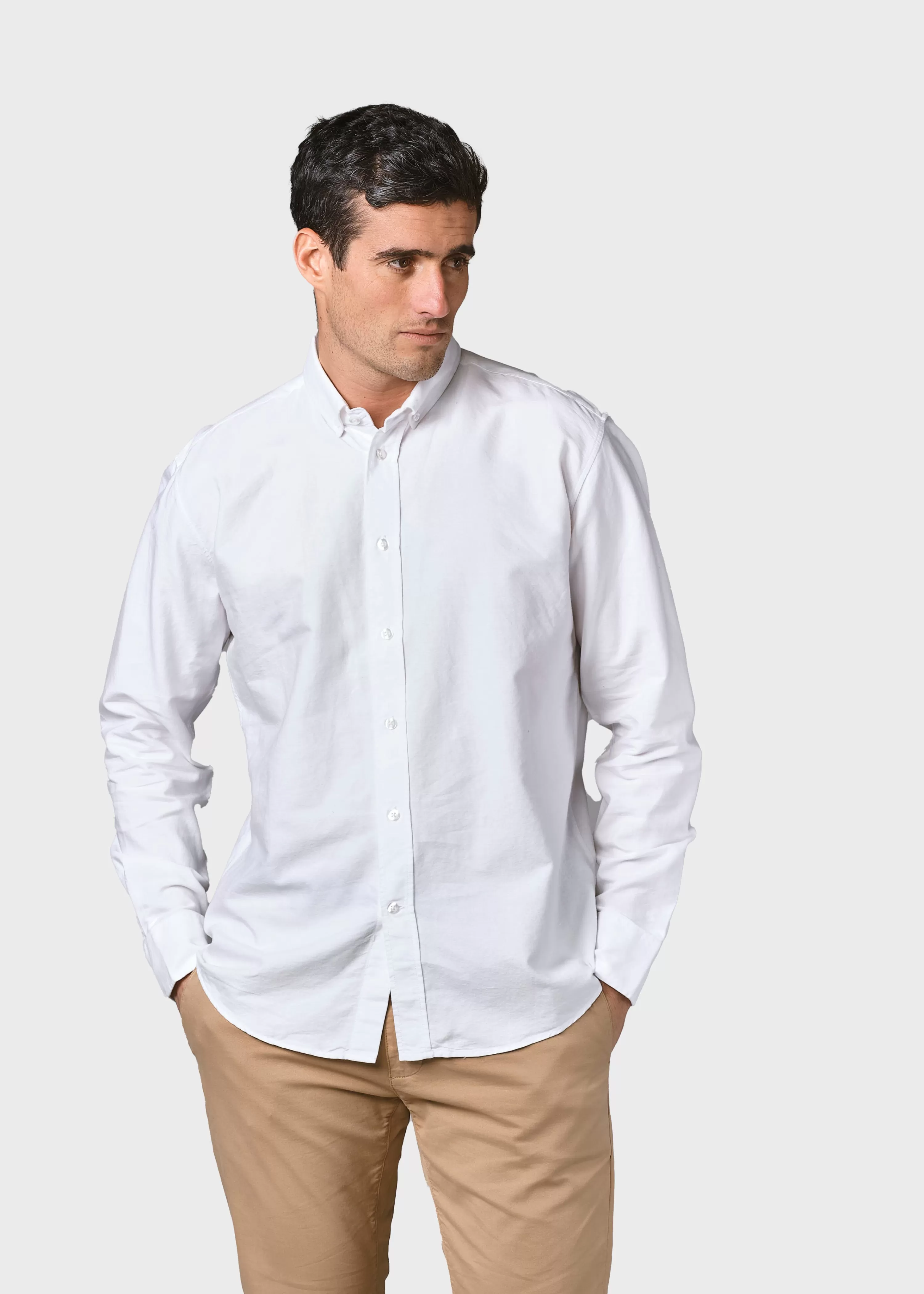 Klitmoller Collective Shirts*Basic shirt - White