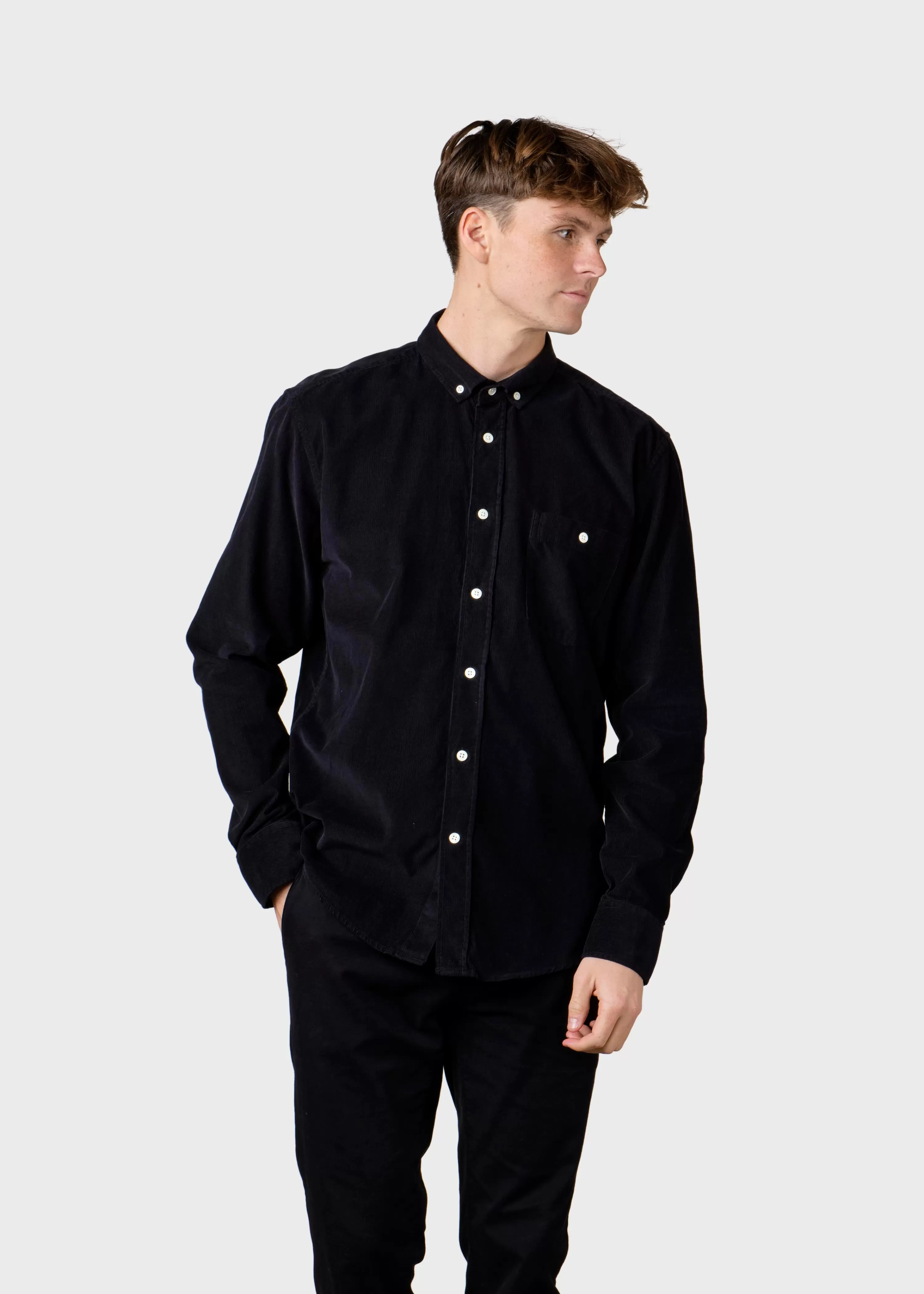 Klitmoller Collective Shirts*Benjamin corduroy shirt -