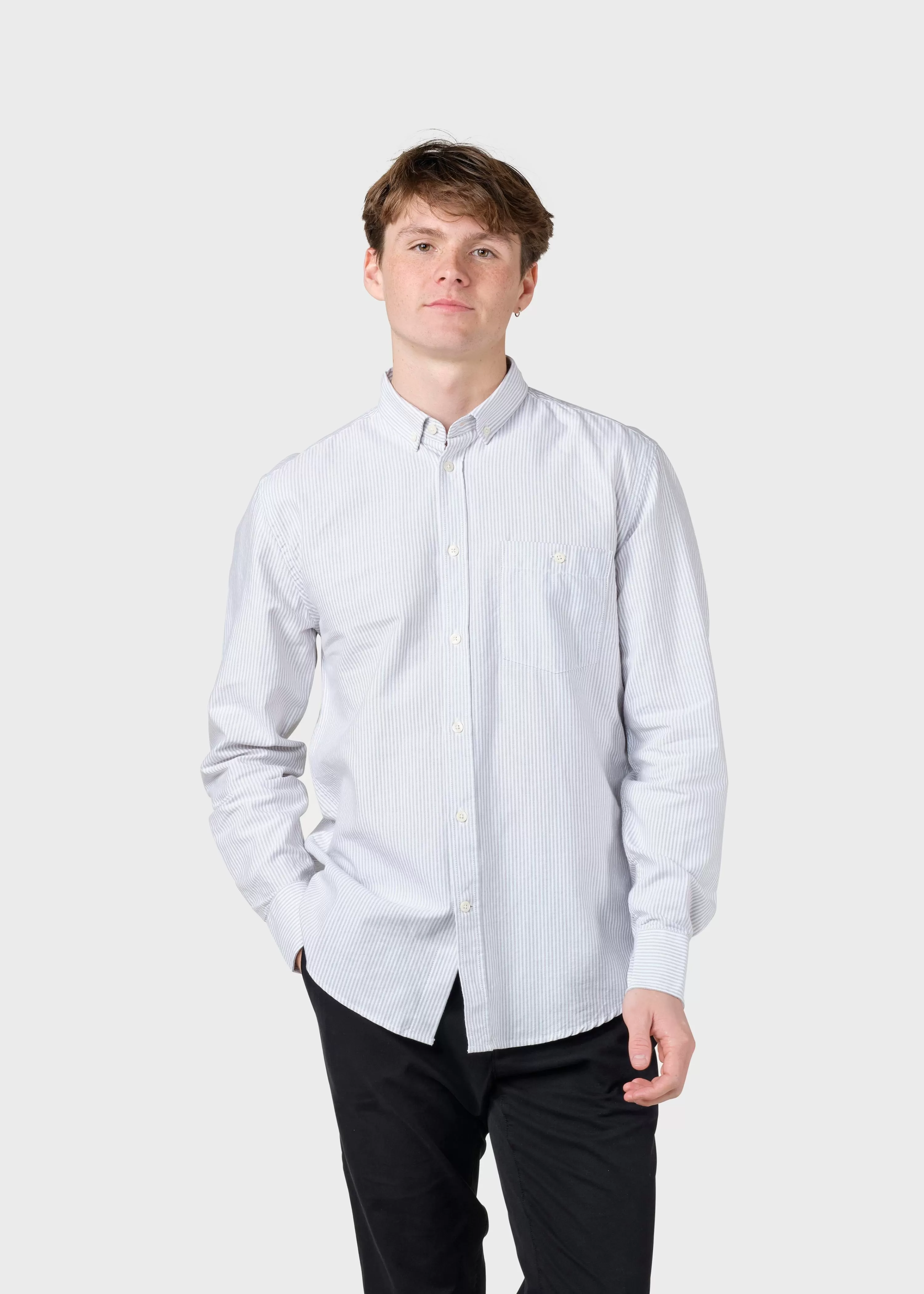 Klitmoller Collective Shirts*Benjamin striped shirt -