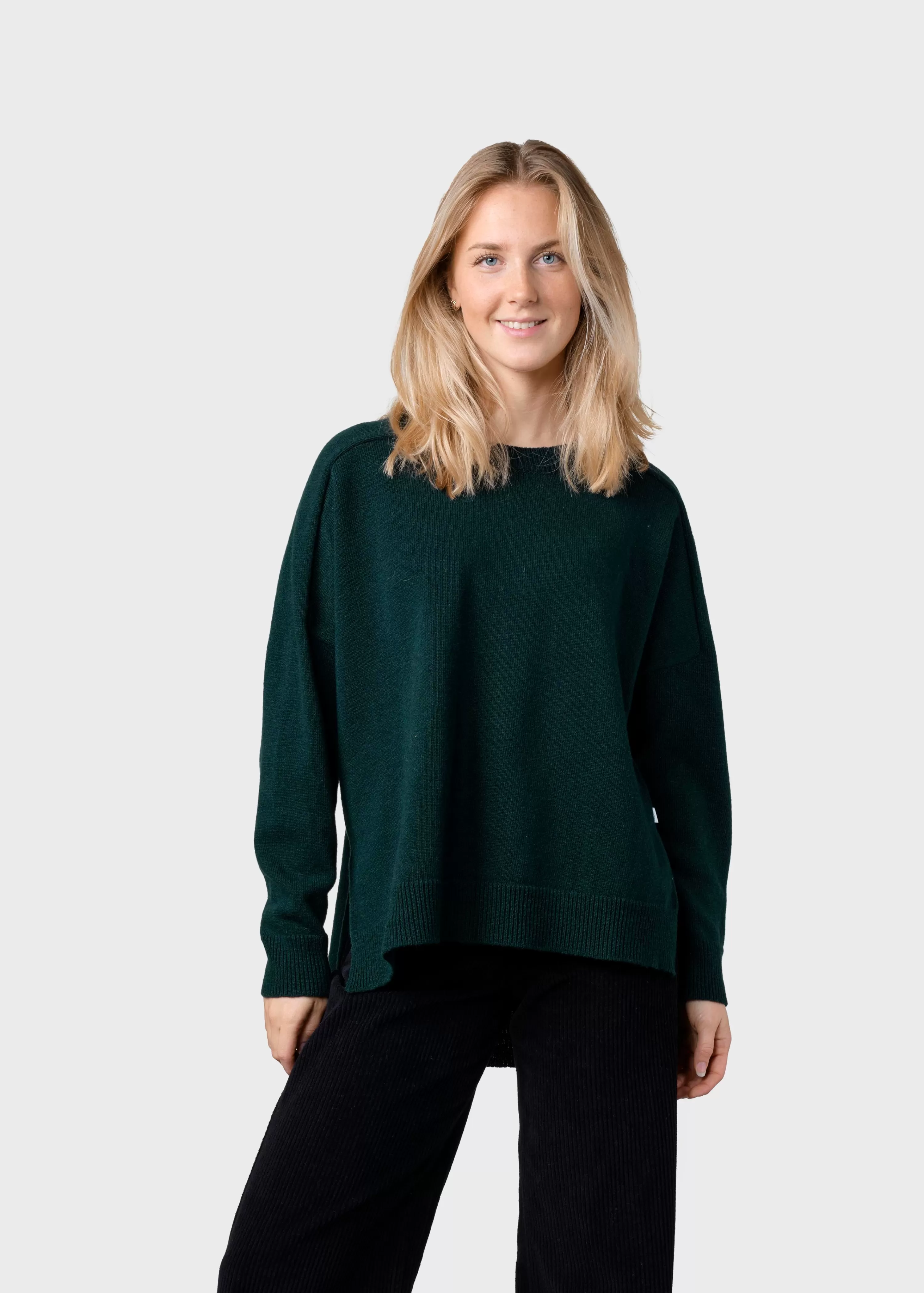 Klitmoller Collective Knitwear | Brushed Merino wool*Cirkeline knit - Moss Green