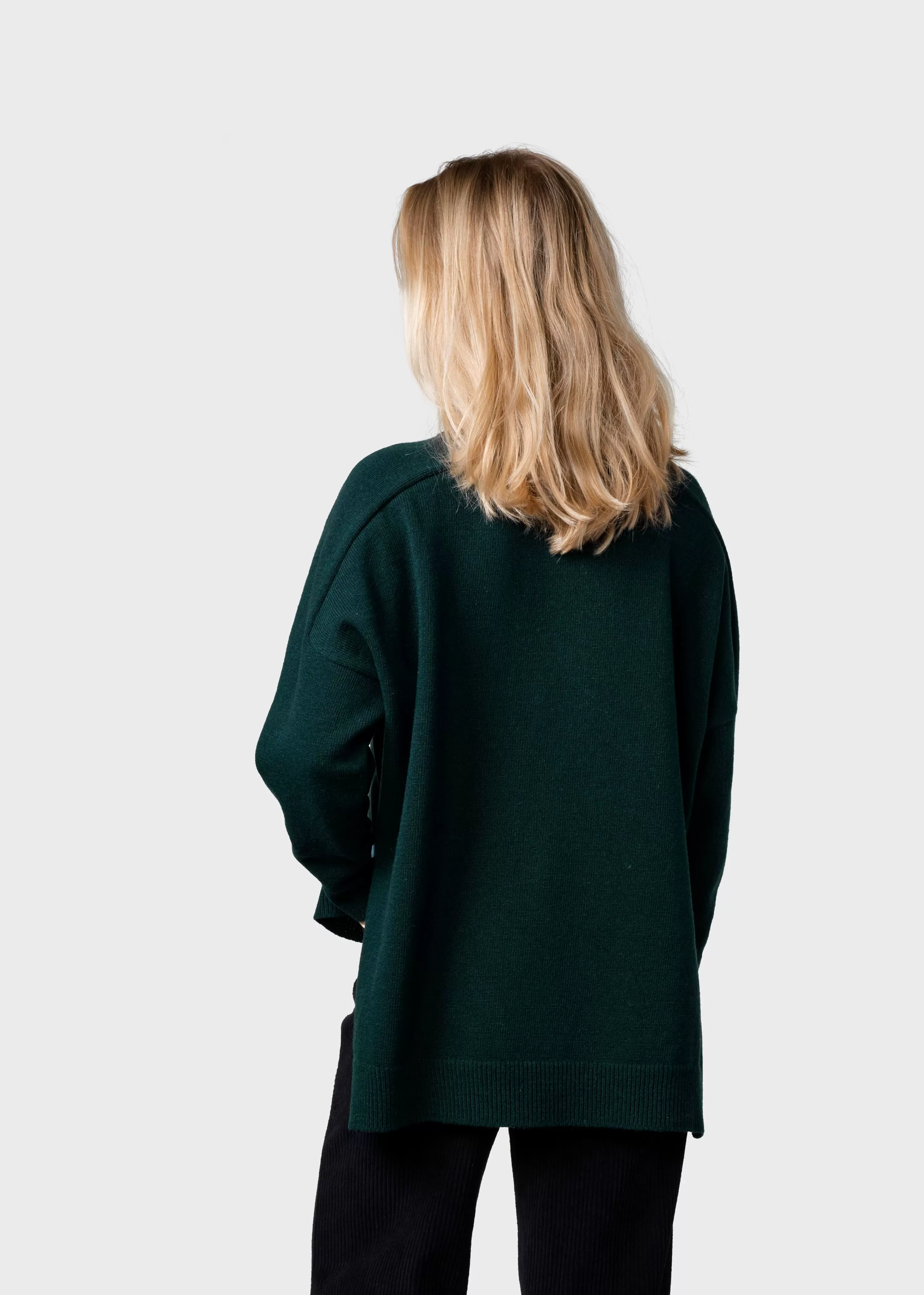 Klitmoller Collective Knitwear | Brushed Merino wool*Cirkeline knit - Moss Green