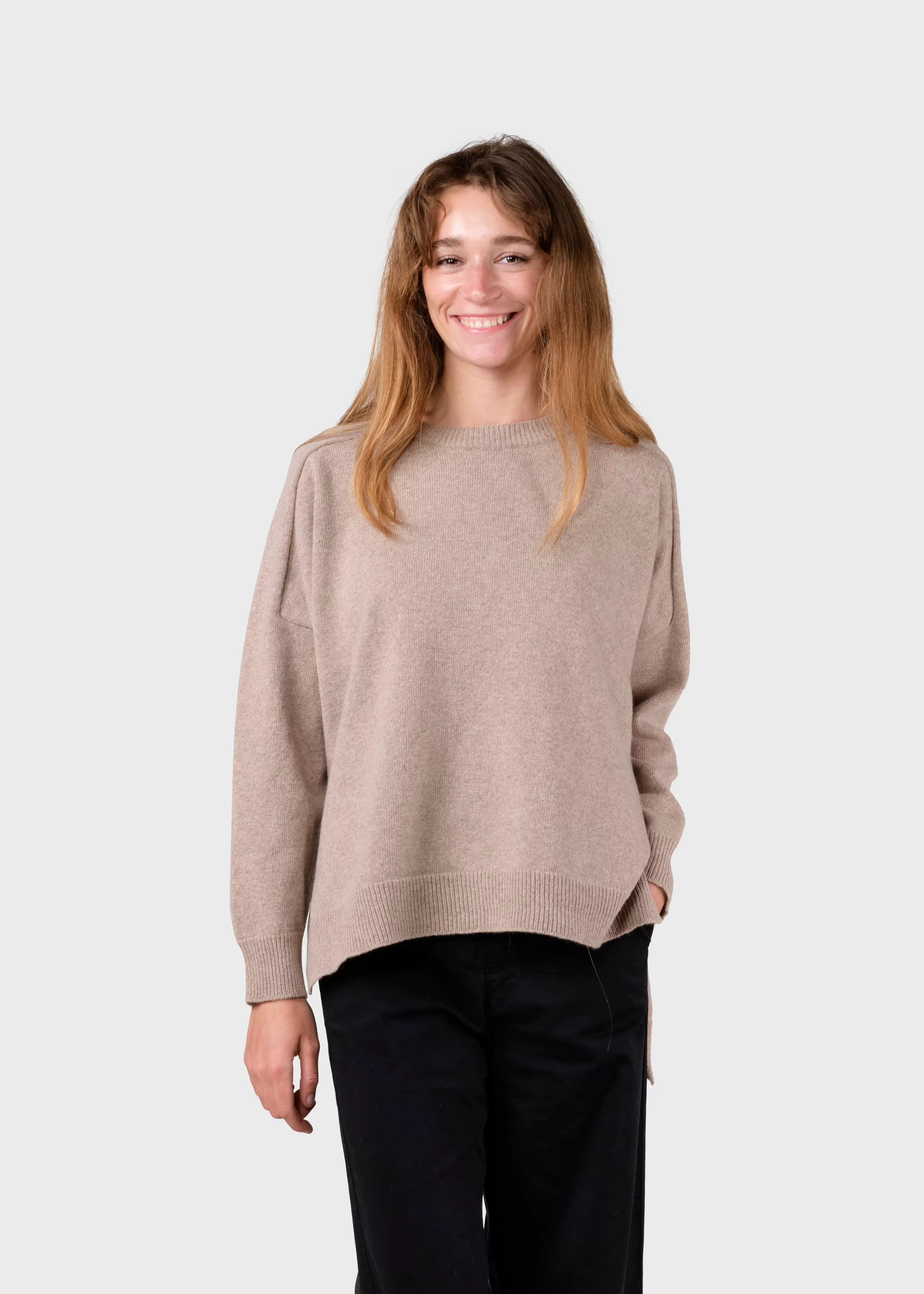 Klitmoller Collective Knitwear | Brushed Merino wool*Cirkeline knit - Sand