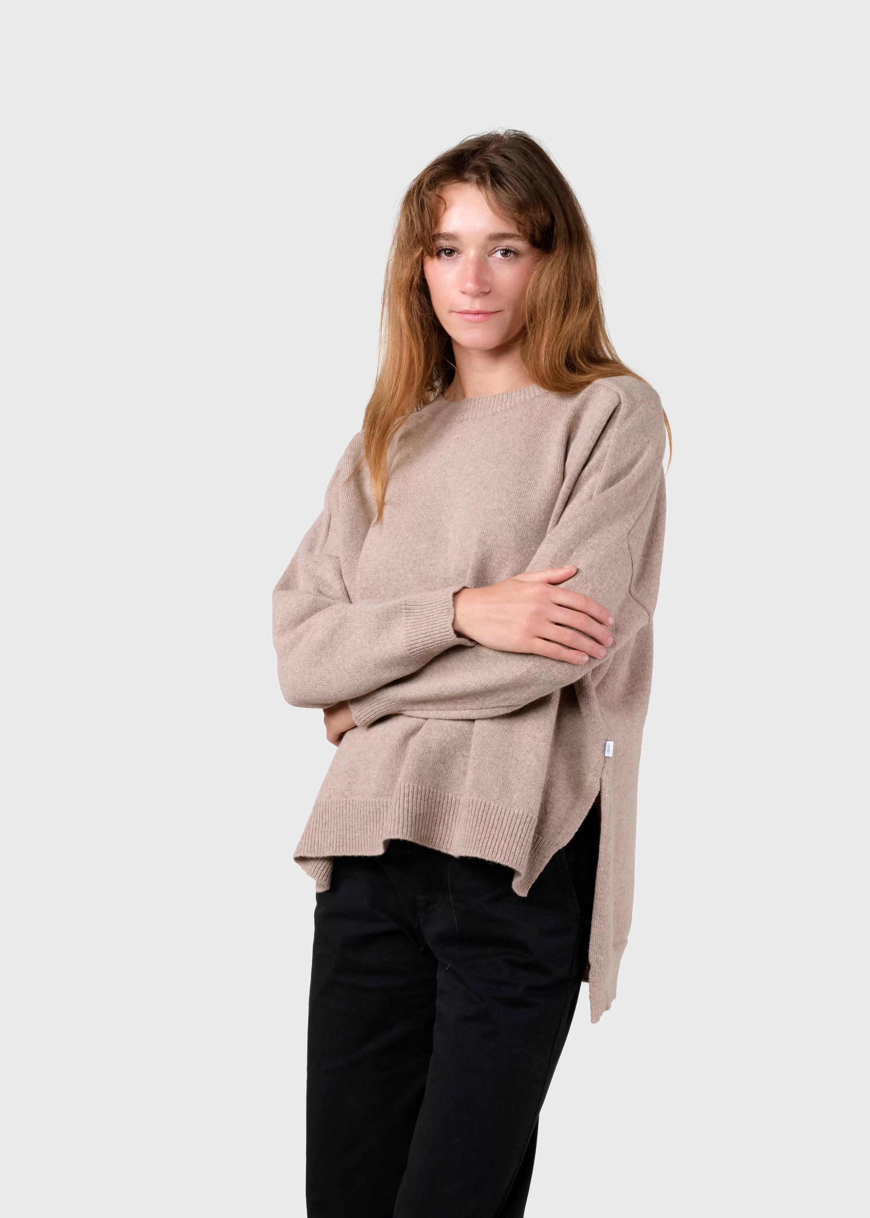 Klitmoller Collective Knitwear | Brushed Merino wool*Cirkeline knit - Sand