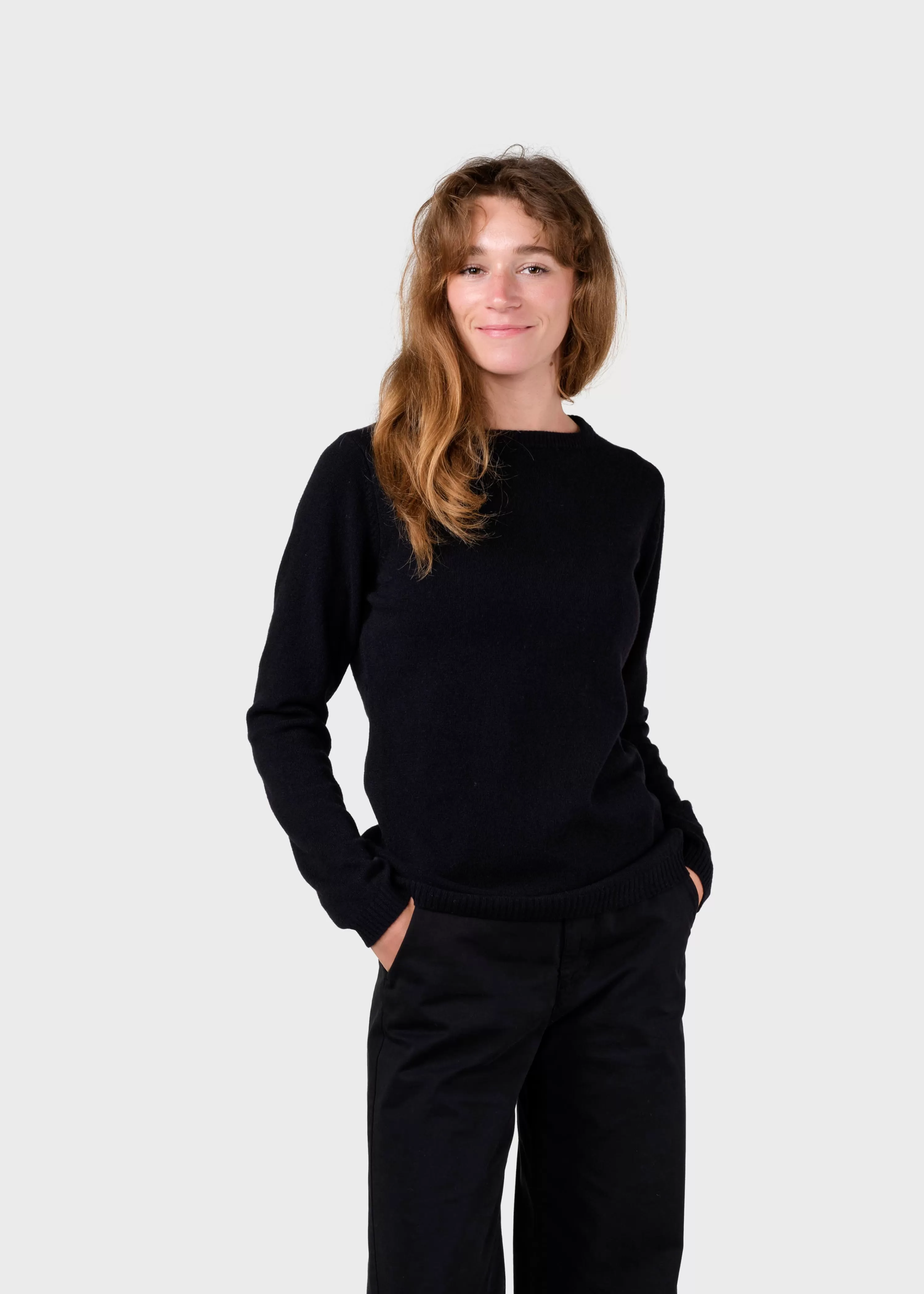 Klitmoller Collective Knitwear | Brushed Merino wool*Daniella knit - Black