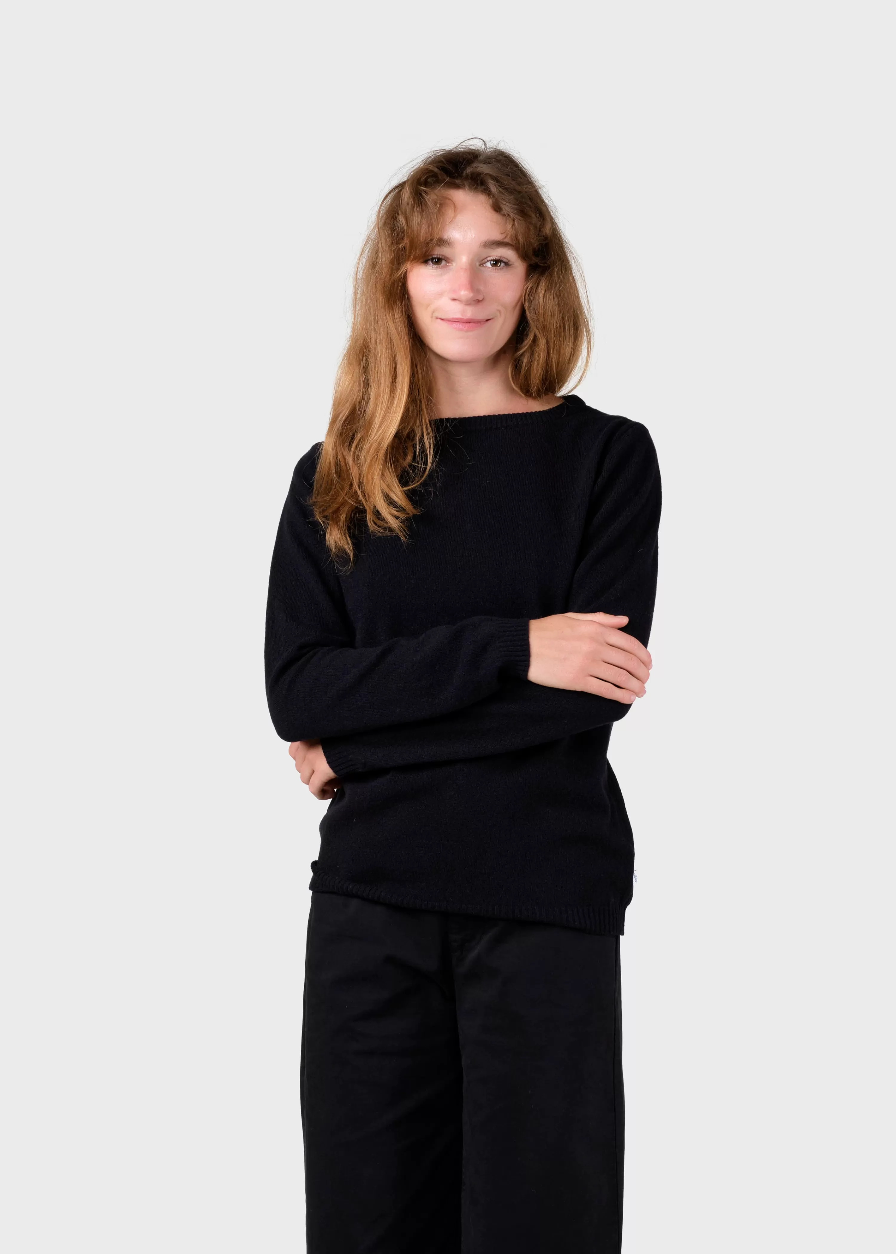 Klitmoller Collective Knitwear | Brushed Merino wool*Daniella knit - Black