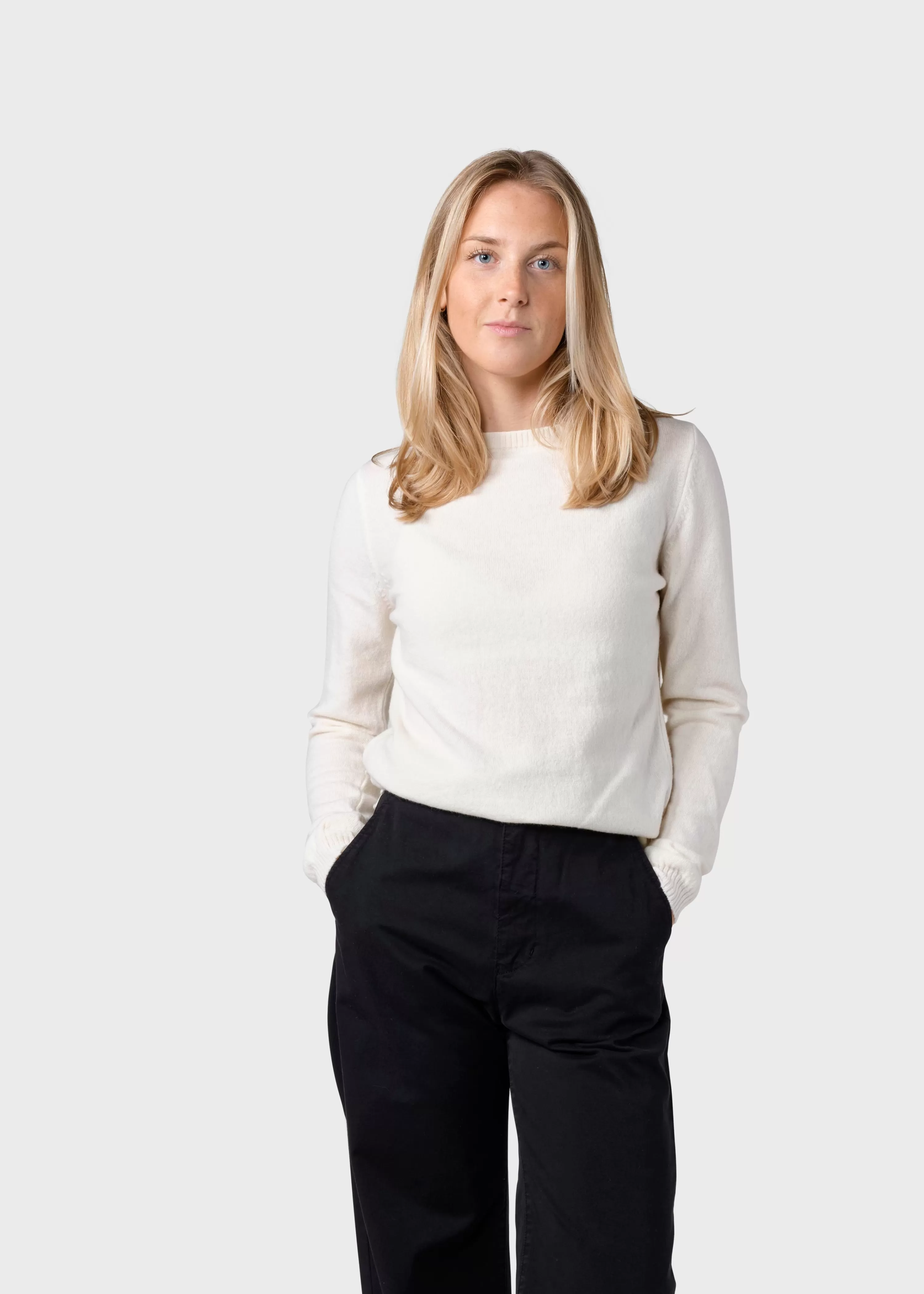 Klitmoller Collective Knitwear | Brushed Merino wool*Daniella knit - Cream