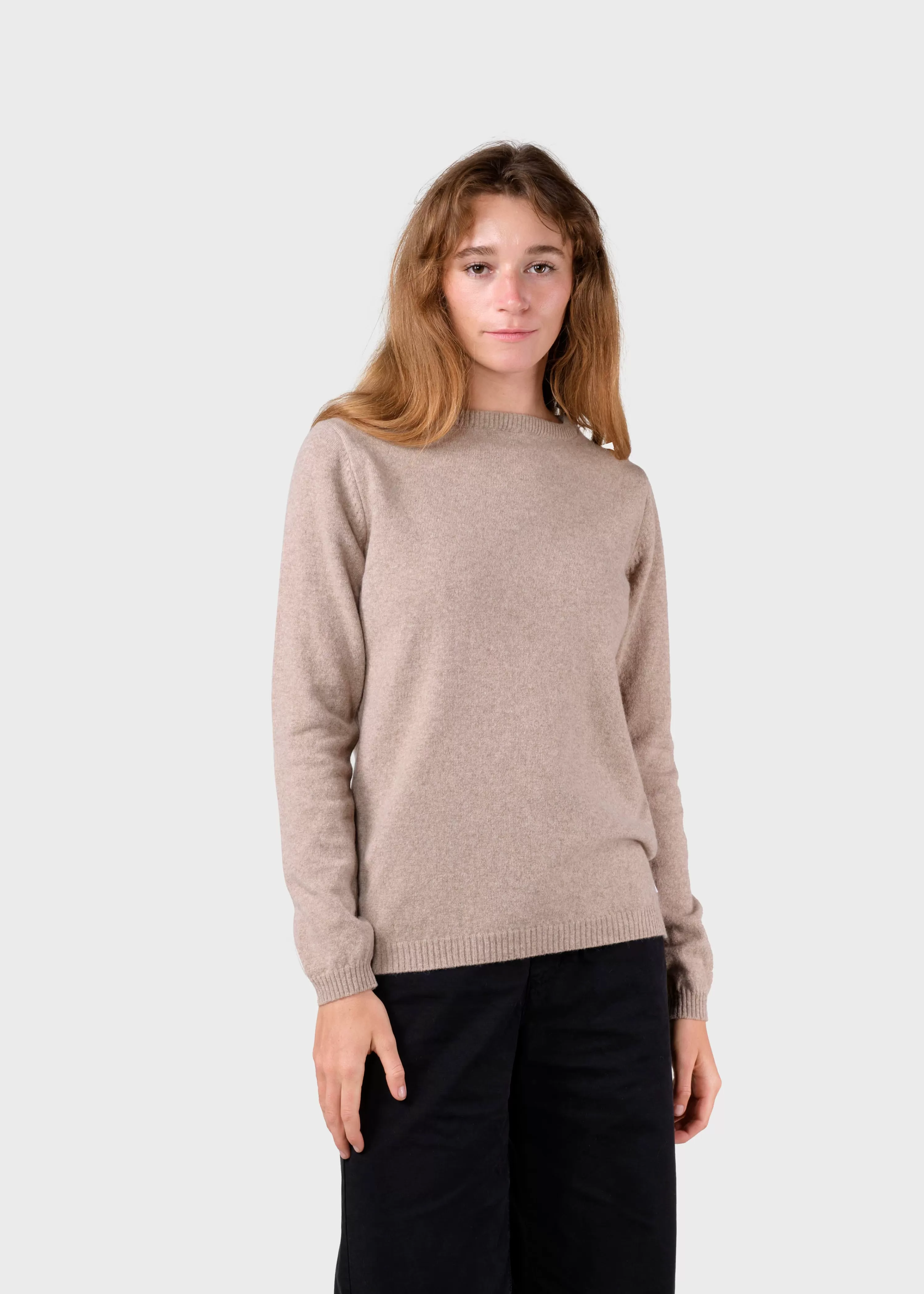 Klitmoller Collective Knitwear | Brushed Merino wool*Daniella knit - Sand