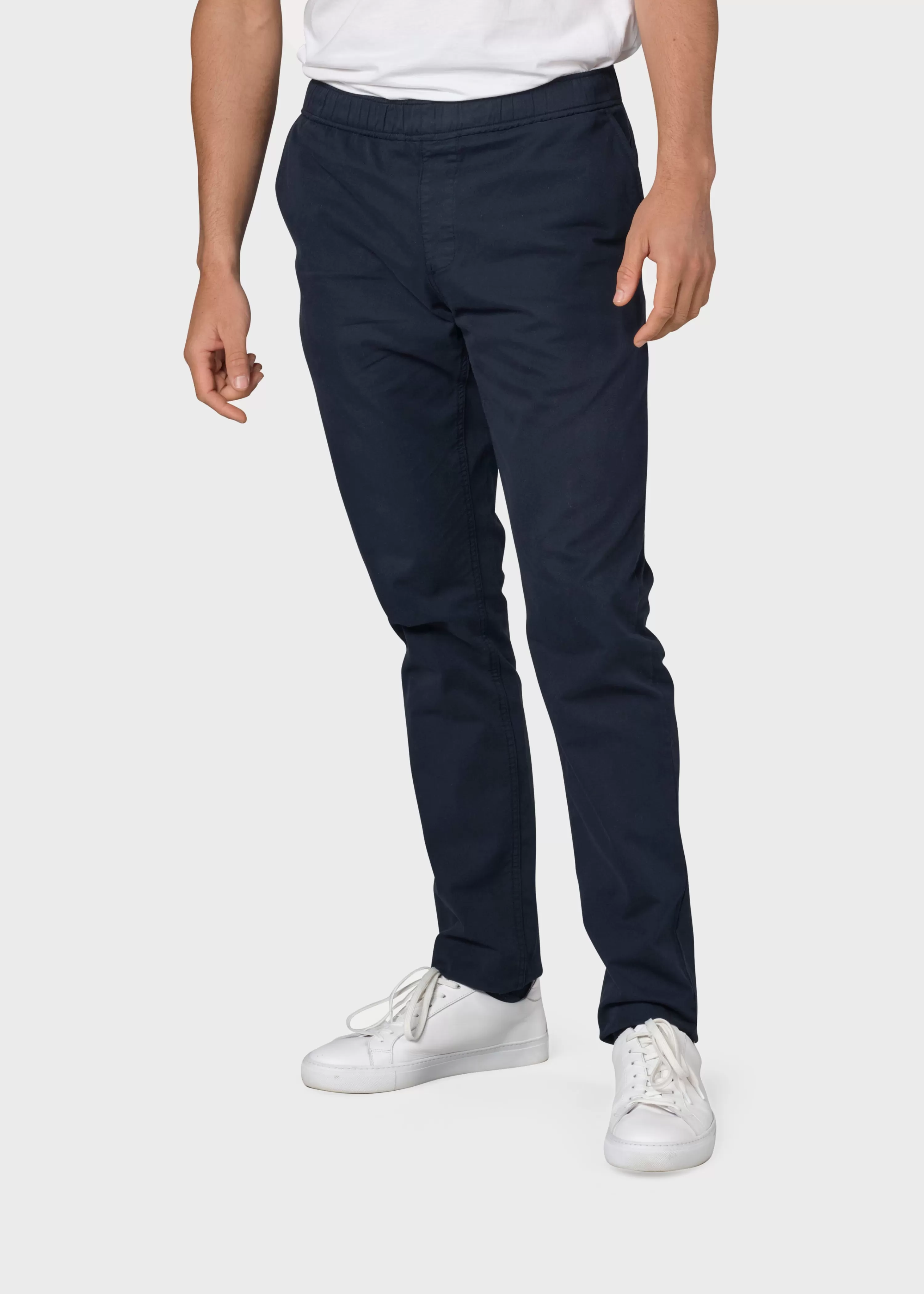 Klitmoller Collective Pants*Elliot twill chino - Navy