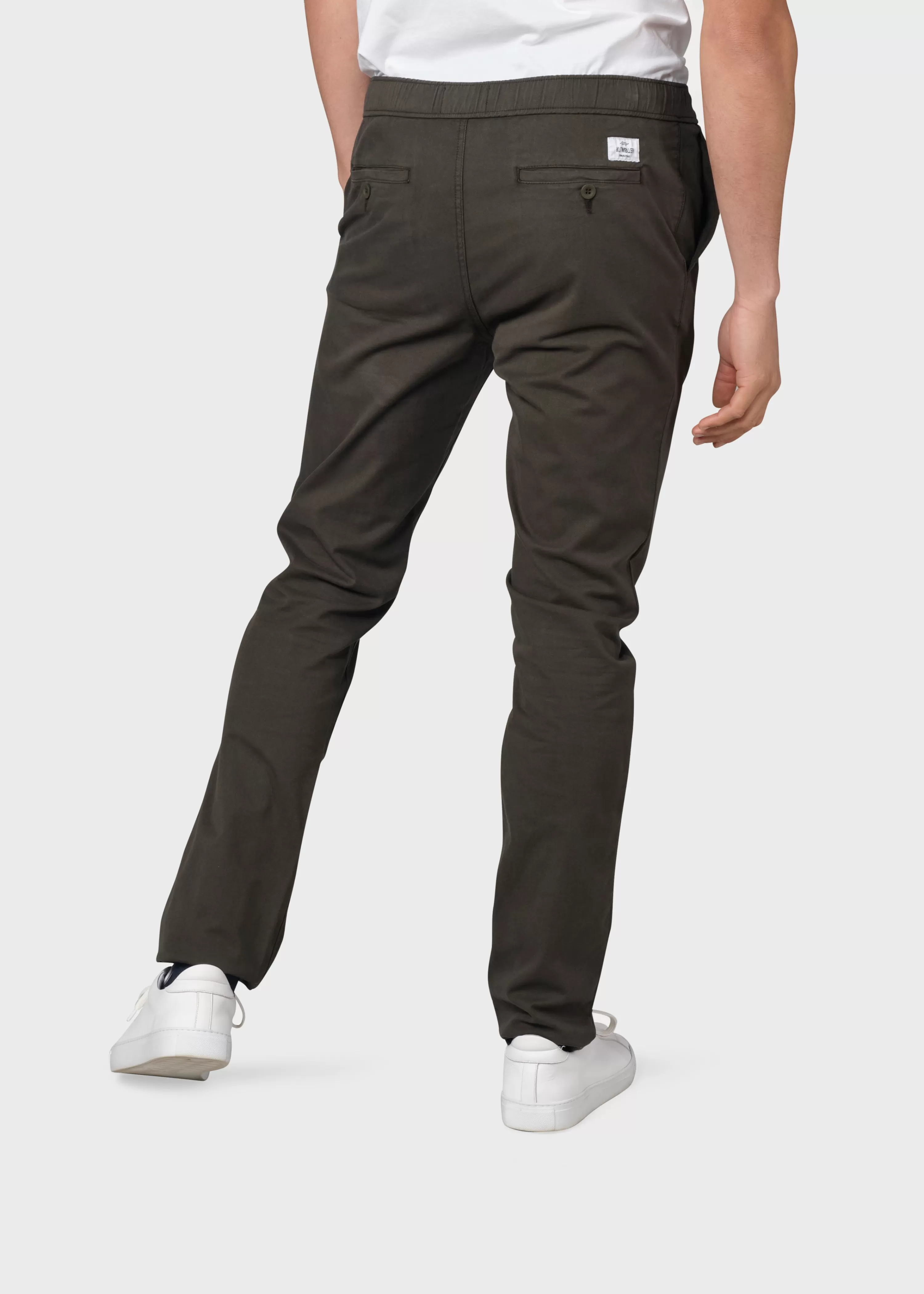 Klitmoller Collective Pants*Elliot twill chino - Olive