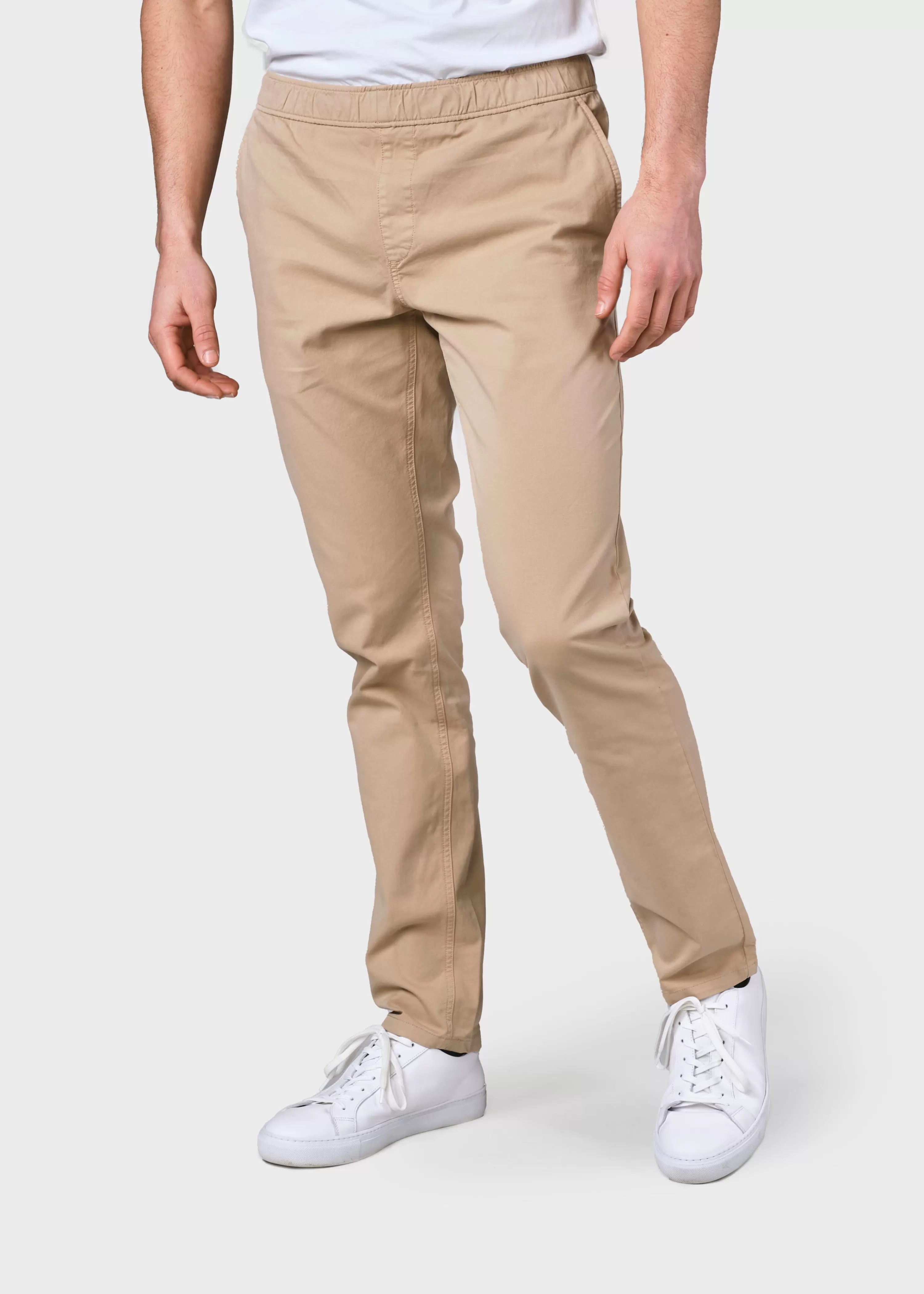 Klitmoller Collective Pants*Elliot twill chino - Sand