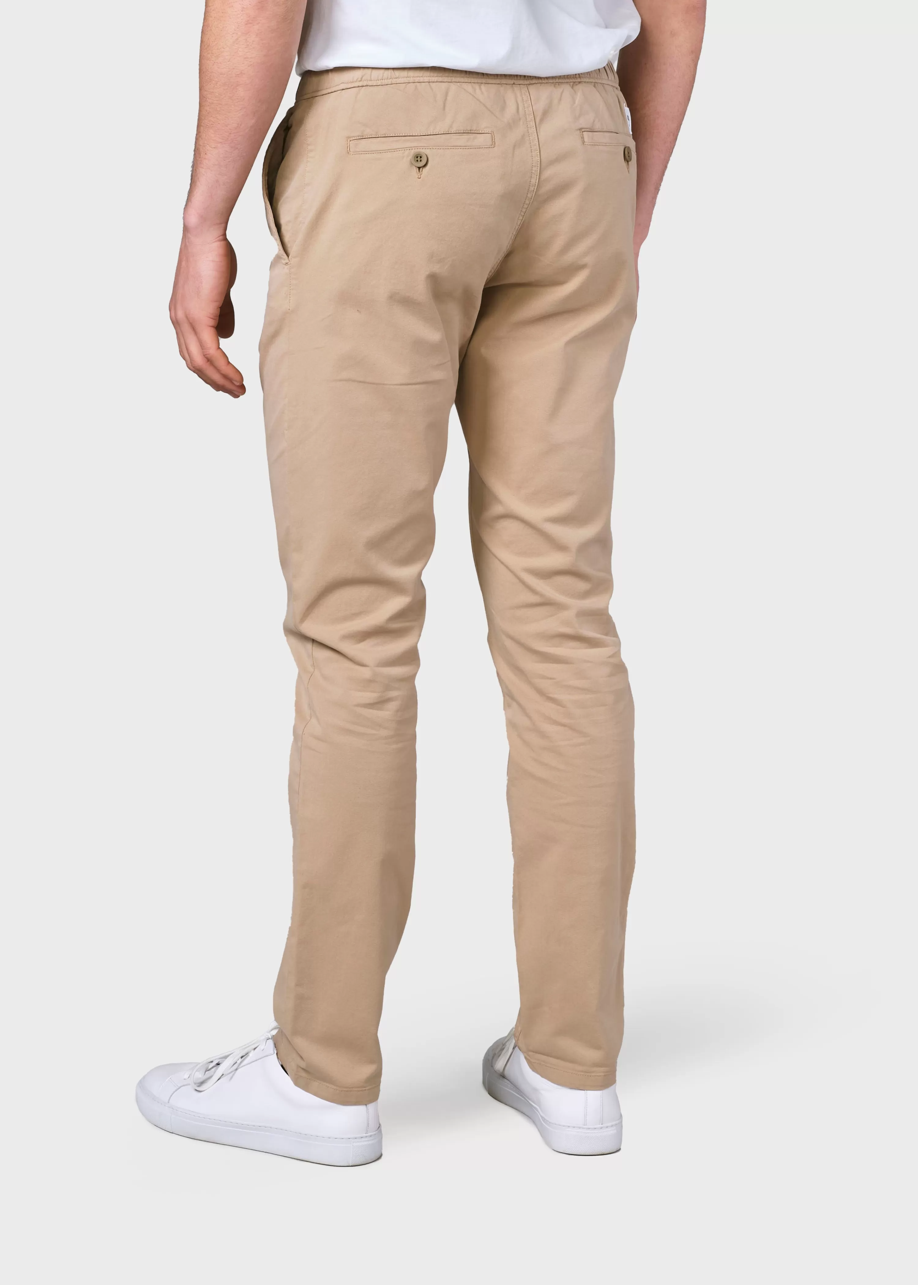 Klitmoller Collective Pants*Elliot twill chino - Sand