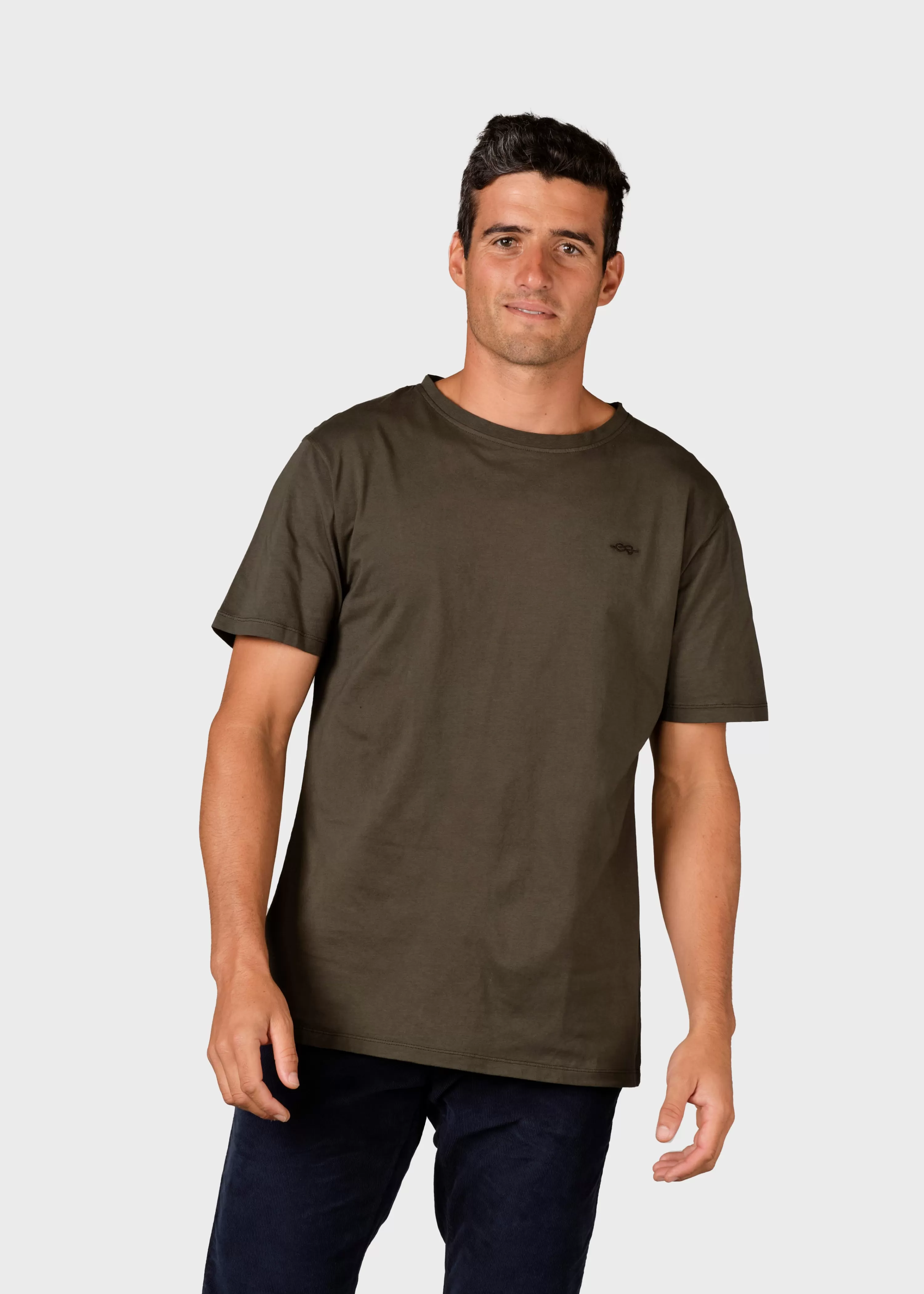 Klitmoller Collective T-shirts*Felix tee - Olive