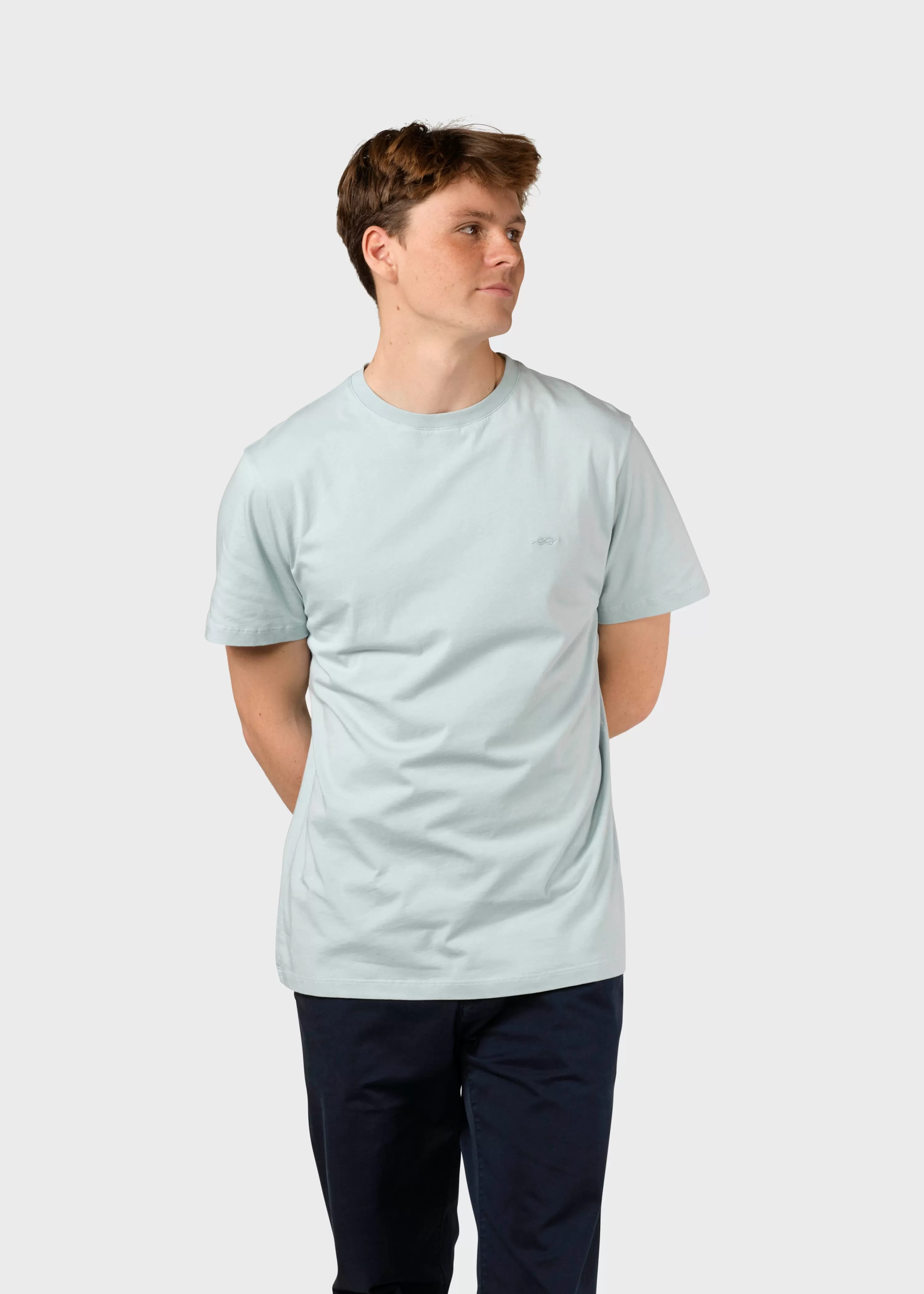 Klitmoller Collective T-shirts*Felix tee - Sage