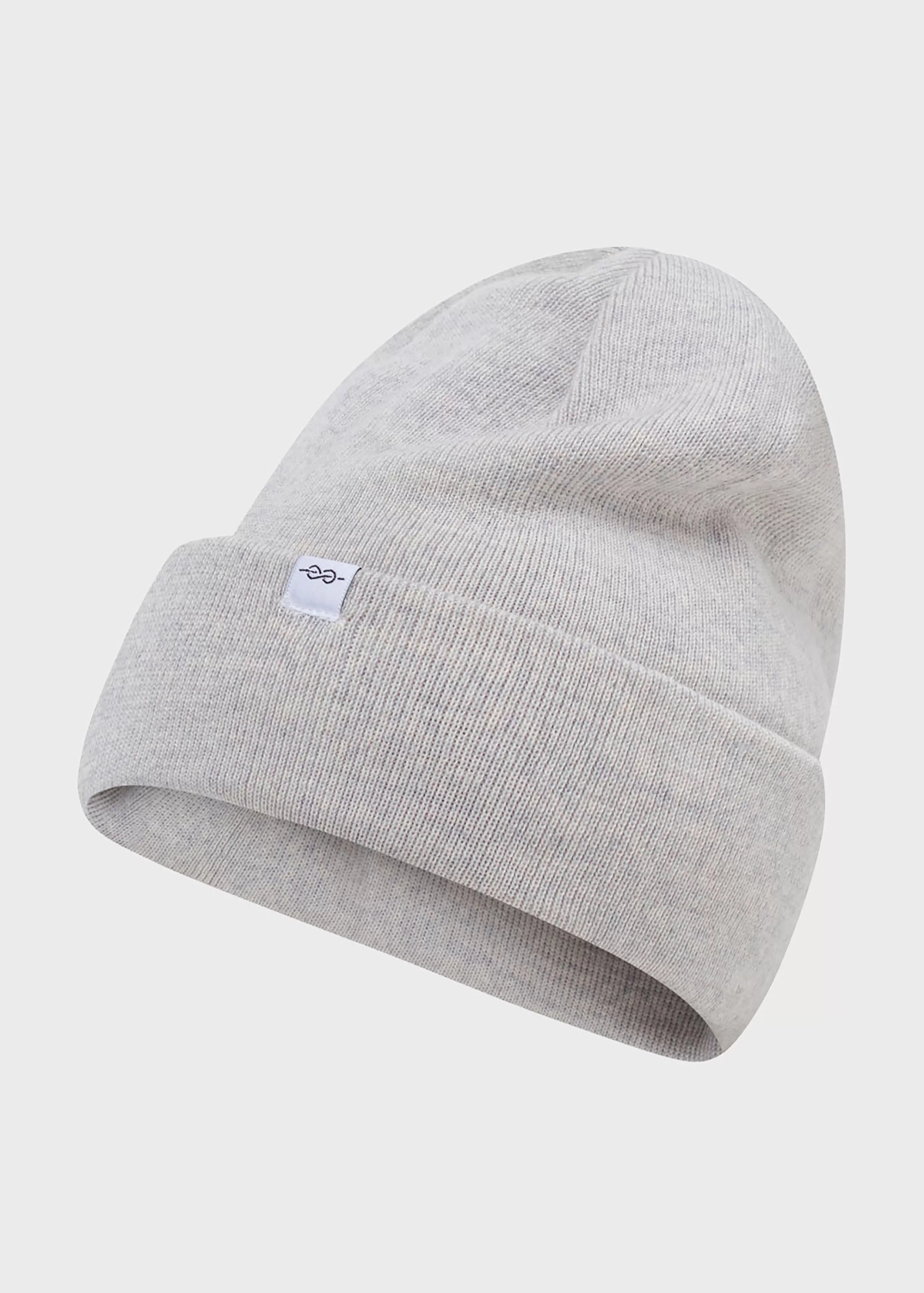 Klitmoller Collective Beanies*Fine rib beanie - Pastel grey