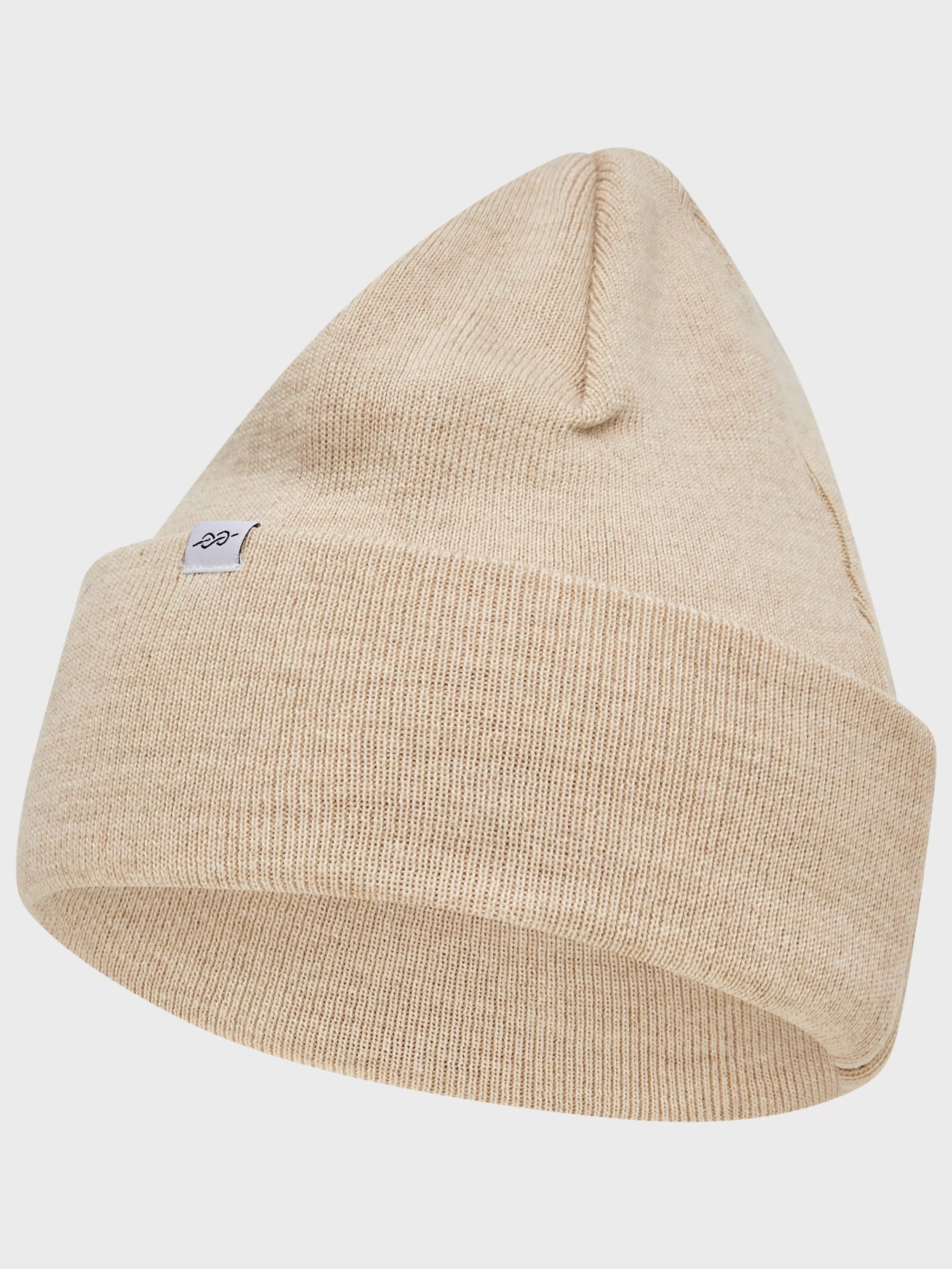 Klitmoller Collective Beanies*Fine rib beanie - Pastel sand