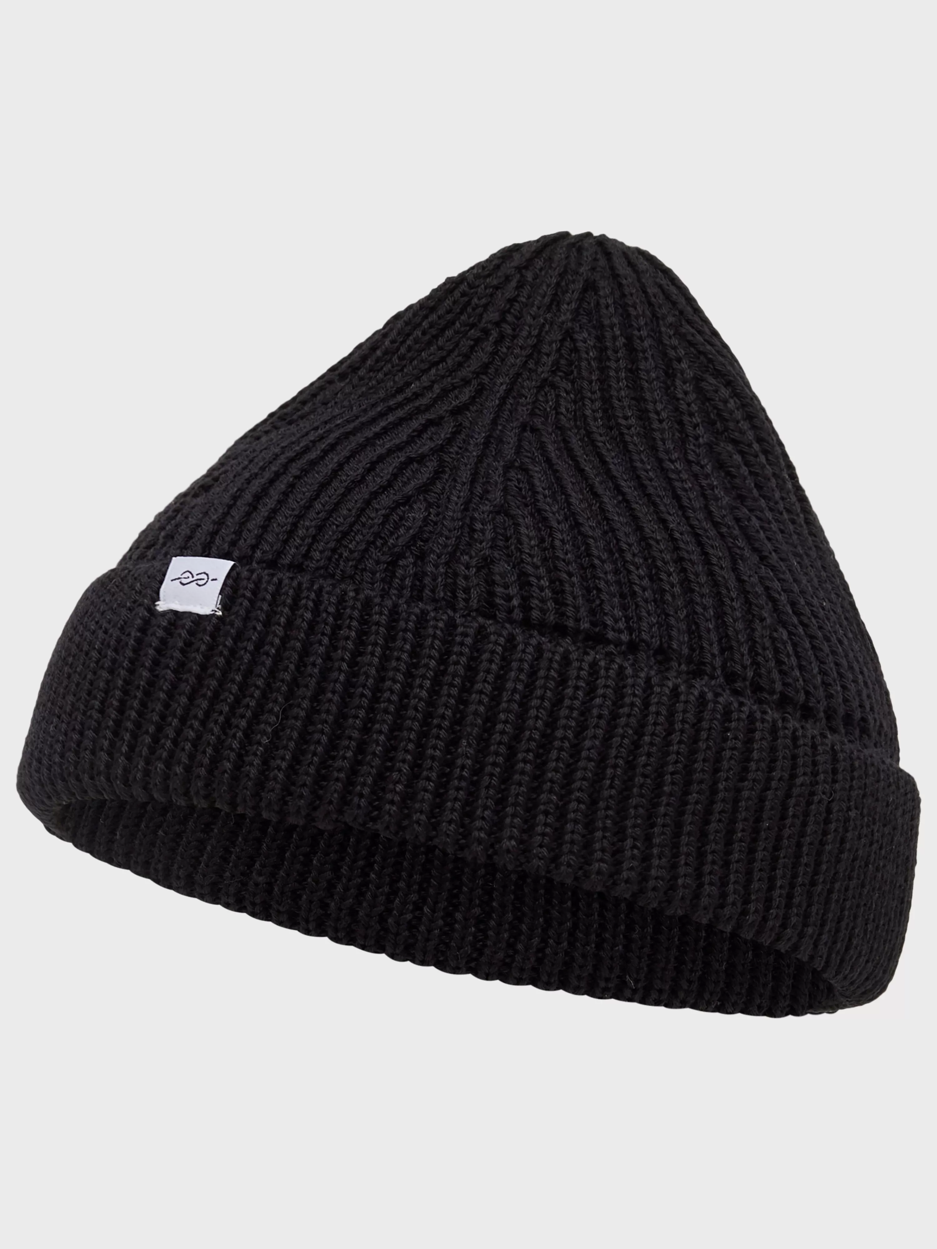 Klitmoller Collective Beanies*Fine short beanie - Black