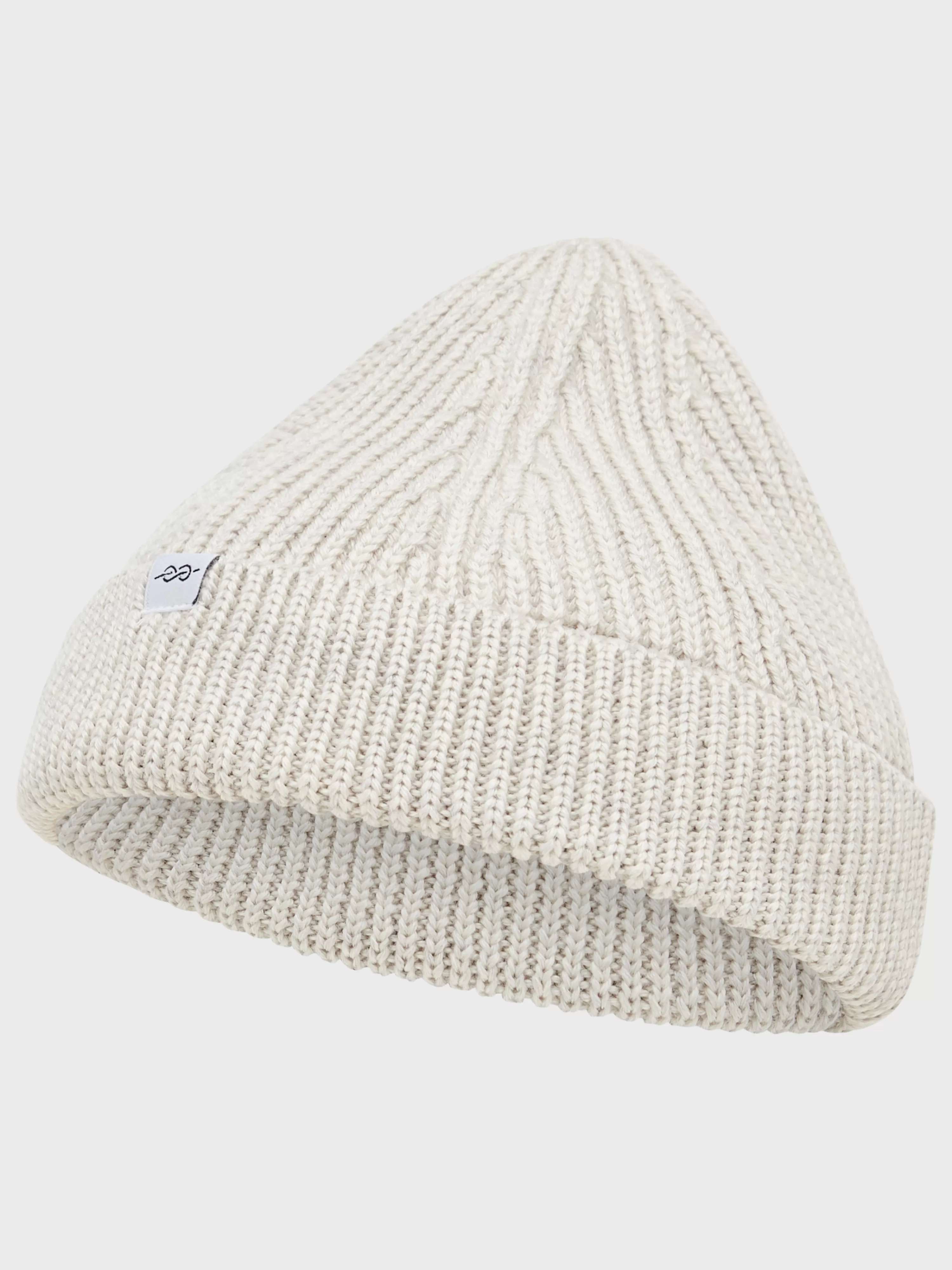 Klitmoller Collective Beanies*Fine short beanie - Pastel grey