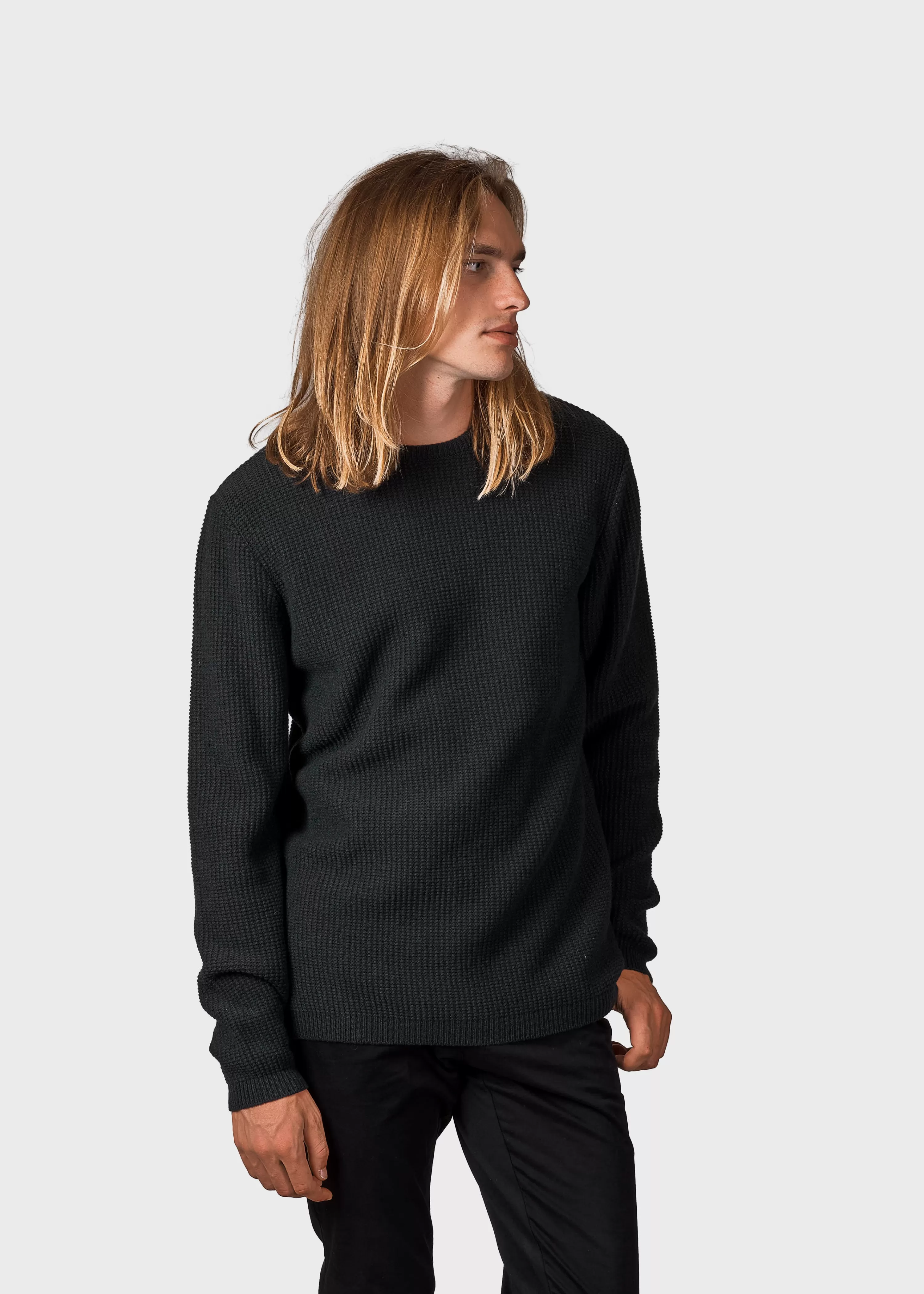 Klitmoller Collective Brushed Merino wool*Frede knit - Olive