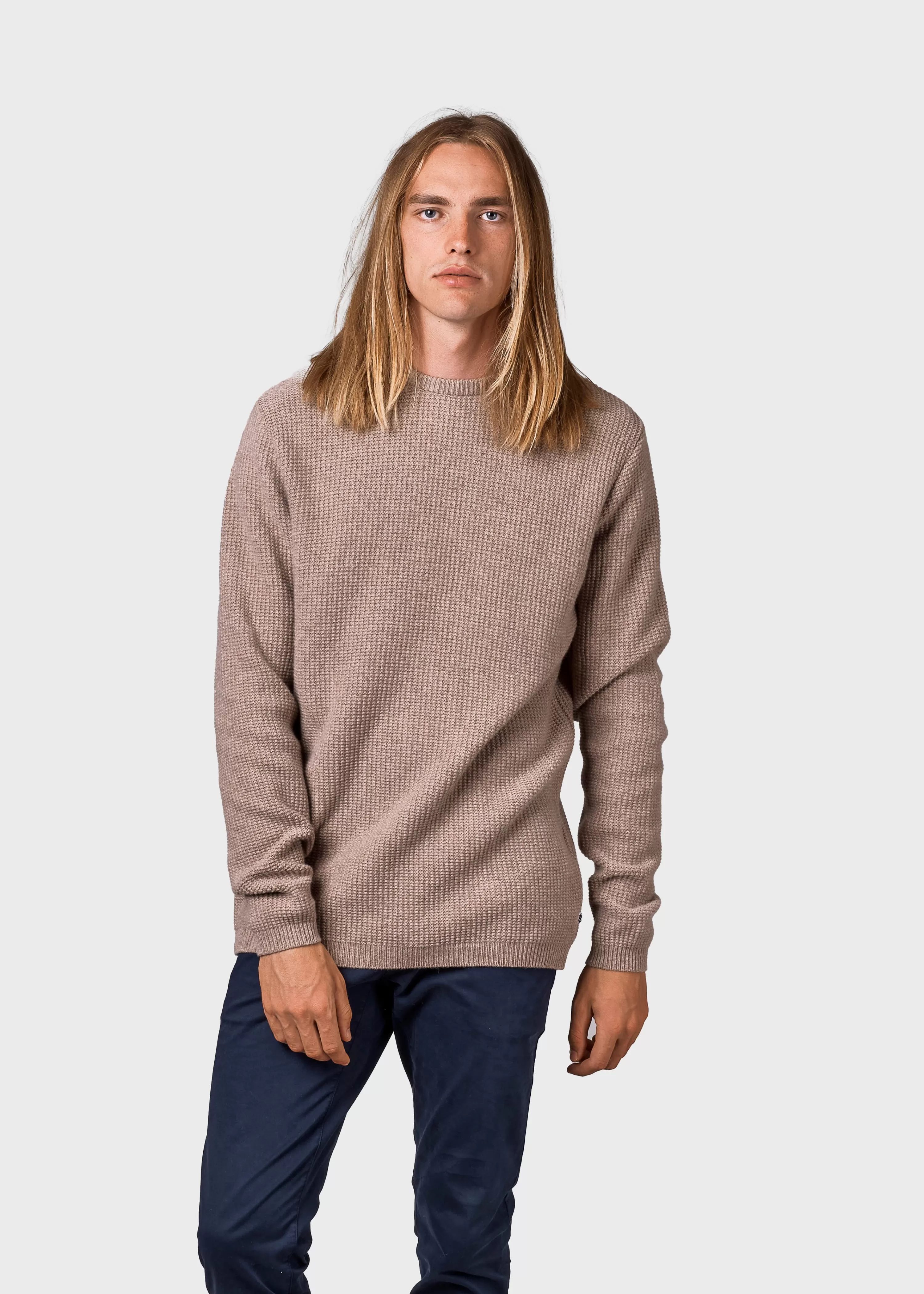 Klitmoller Collective Brushed Merino wool*Frede knit - Sand