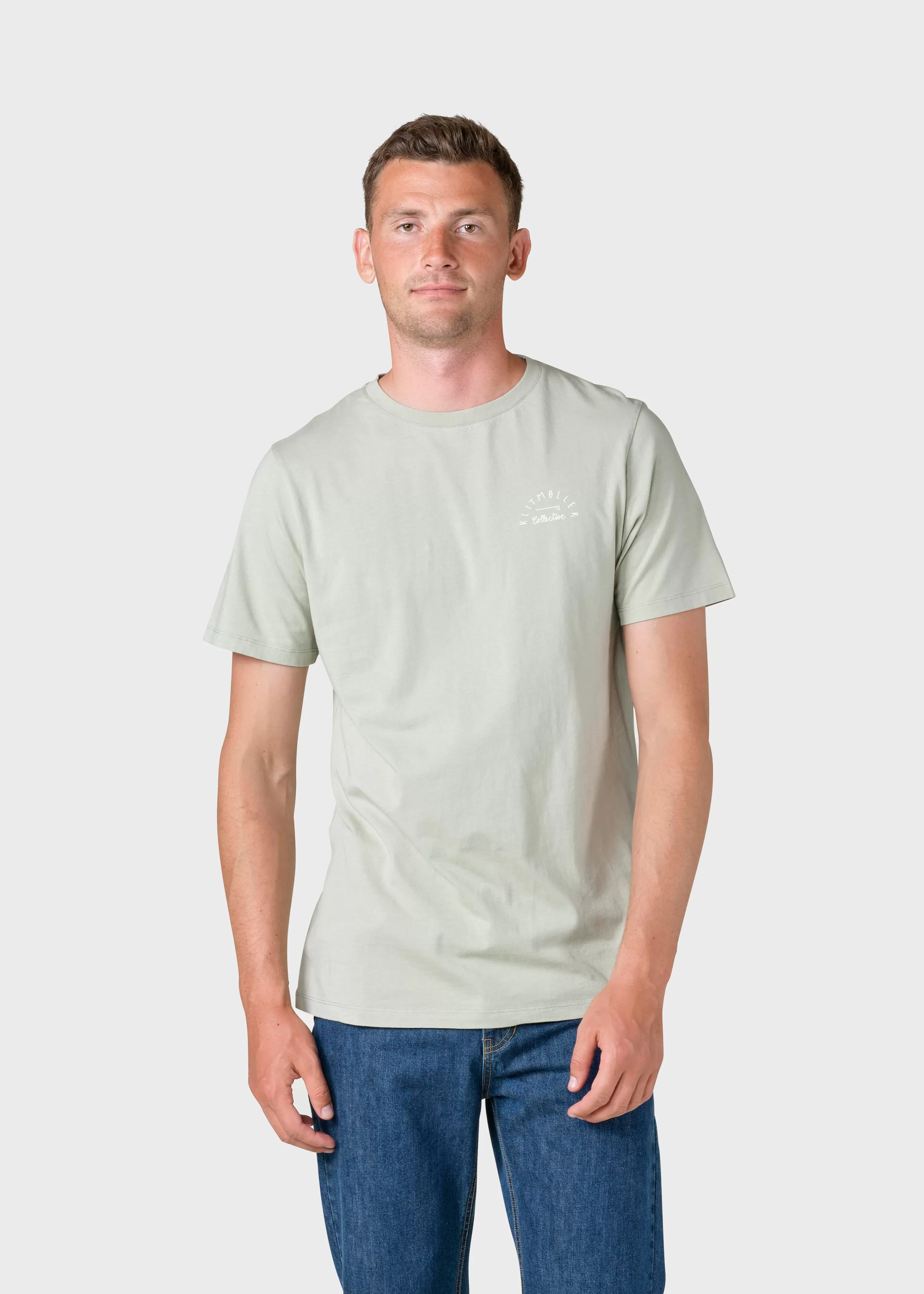 Klitmoller Collective T-shirts*Gabriel tee - Sage