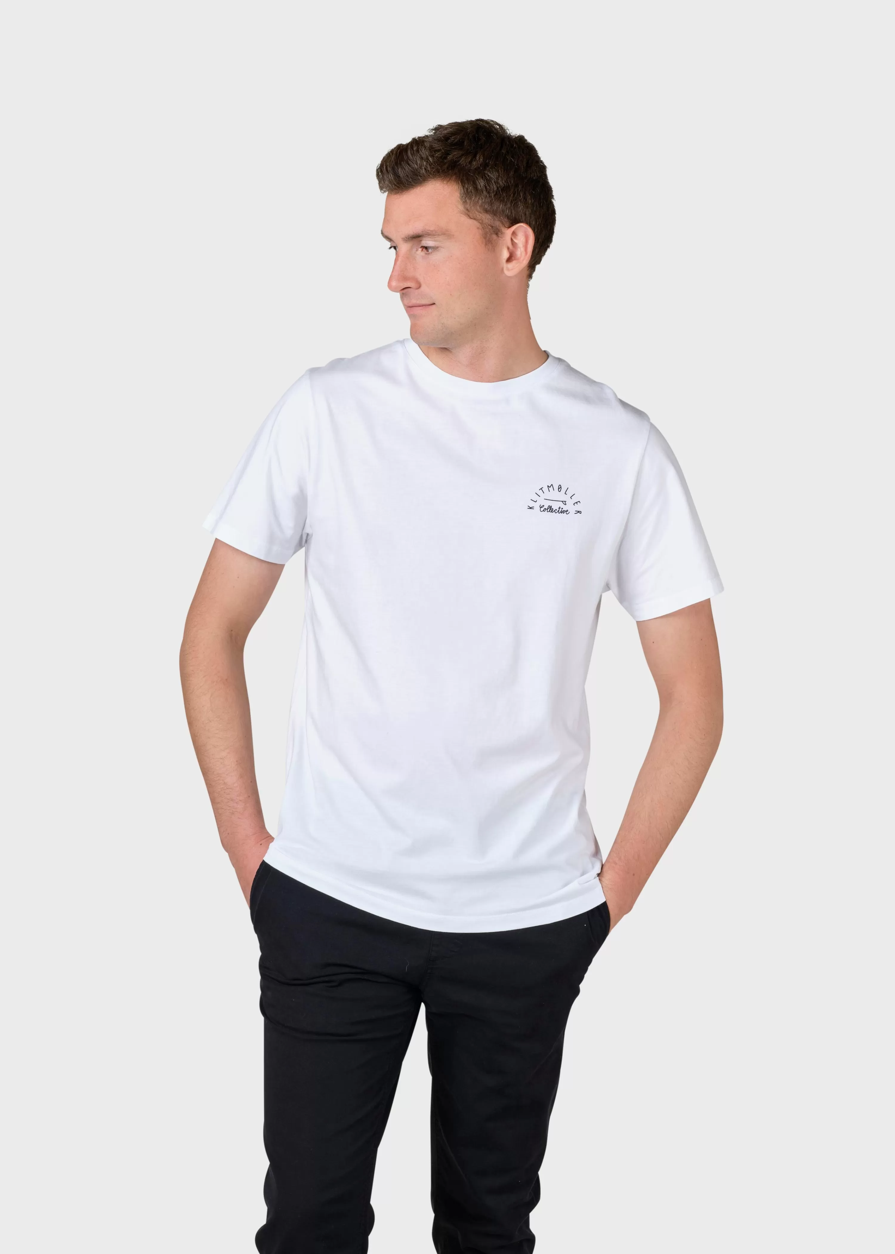 Klitmoller Collective T-shirts*Gabriel tee - White