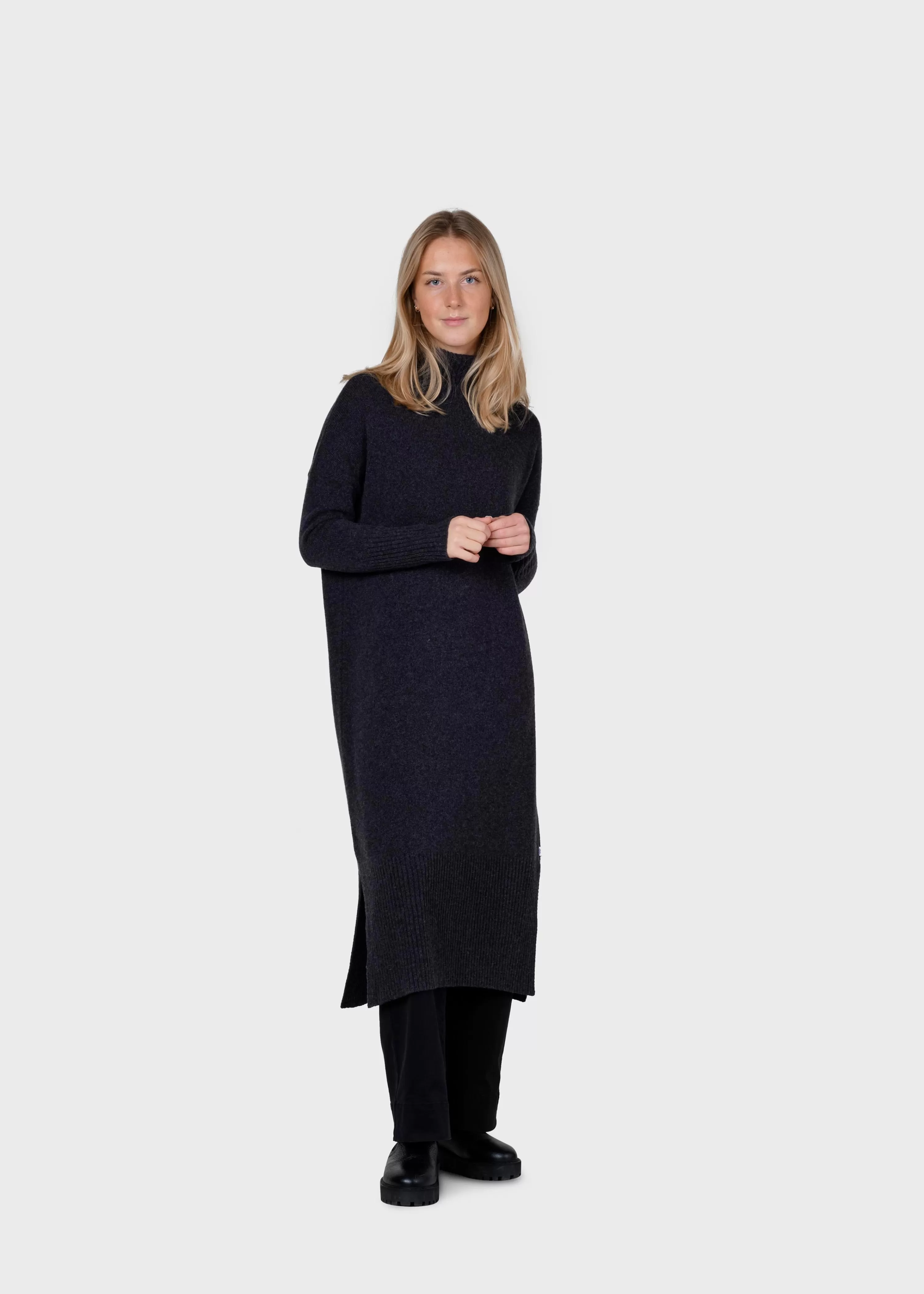 Klitmoller Collective Knitwear | Brushed Merino wool*Gro knit dress -