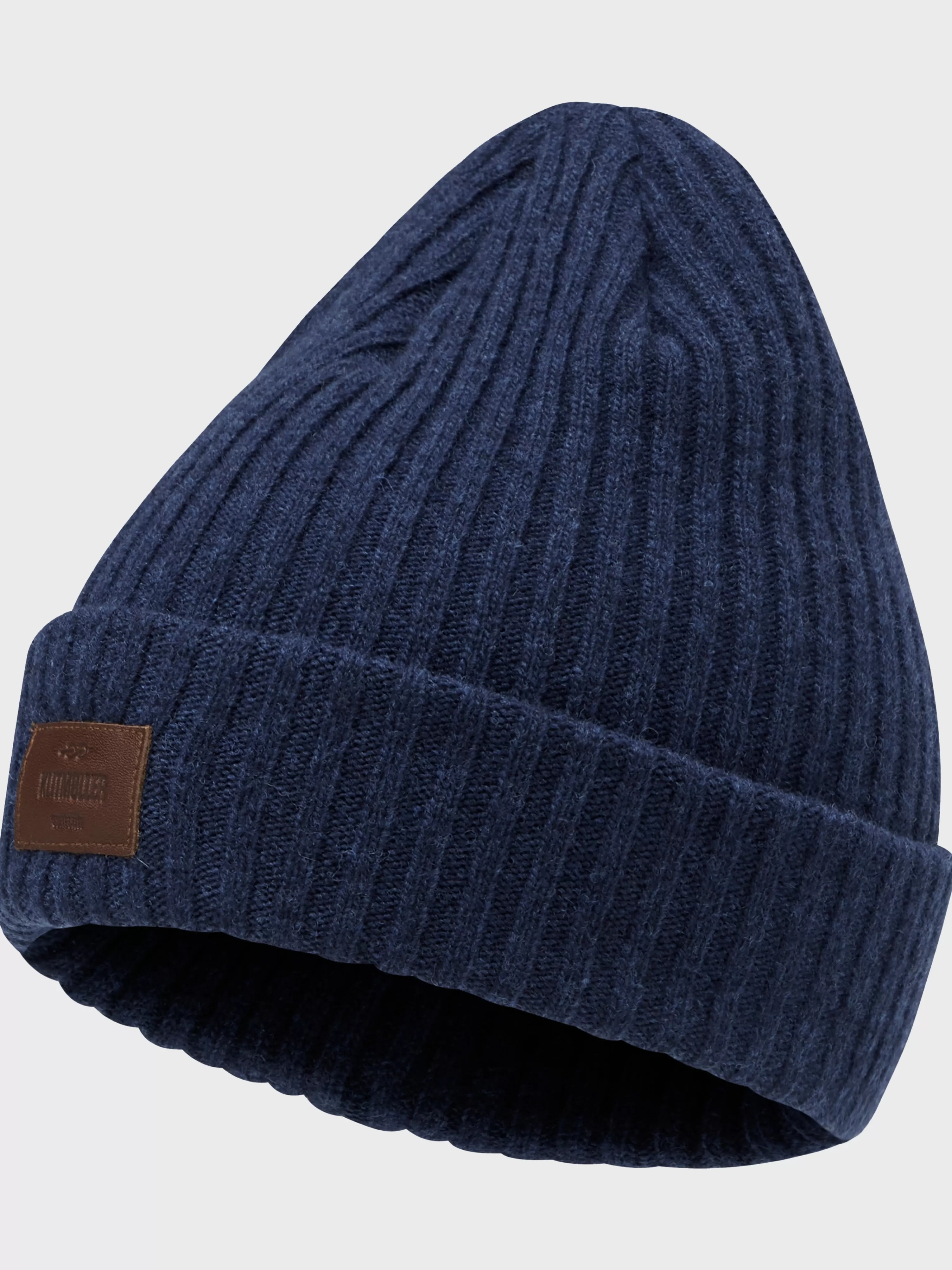 Klitmoller Collective Beanies*Heavy rib beanie - Deep blue