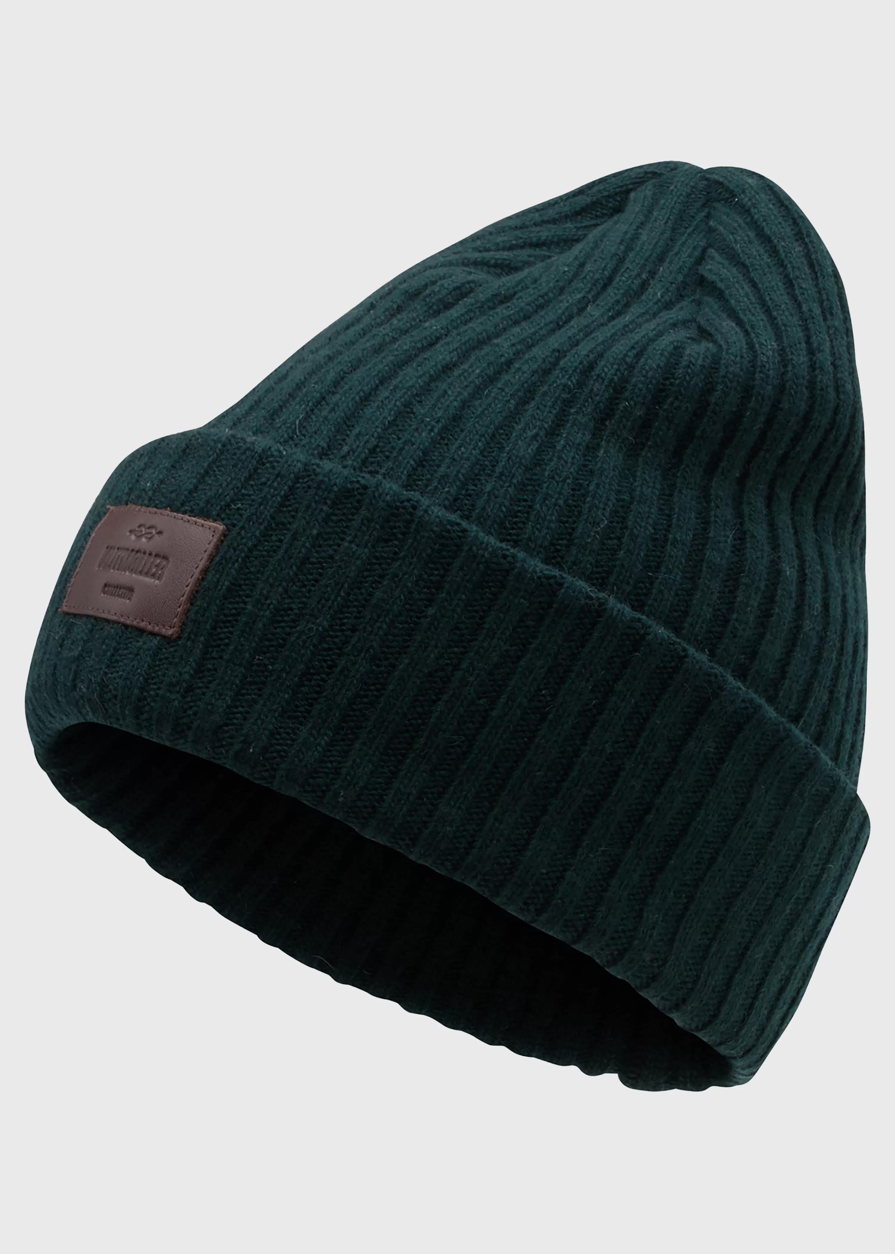 Klitmoller Collective Beanies*Heavy rib beanie - Moss Green