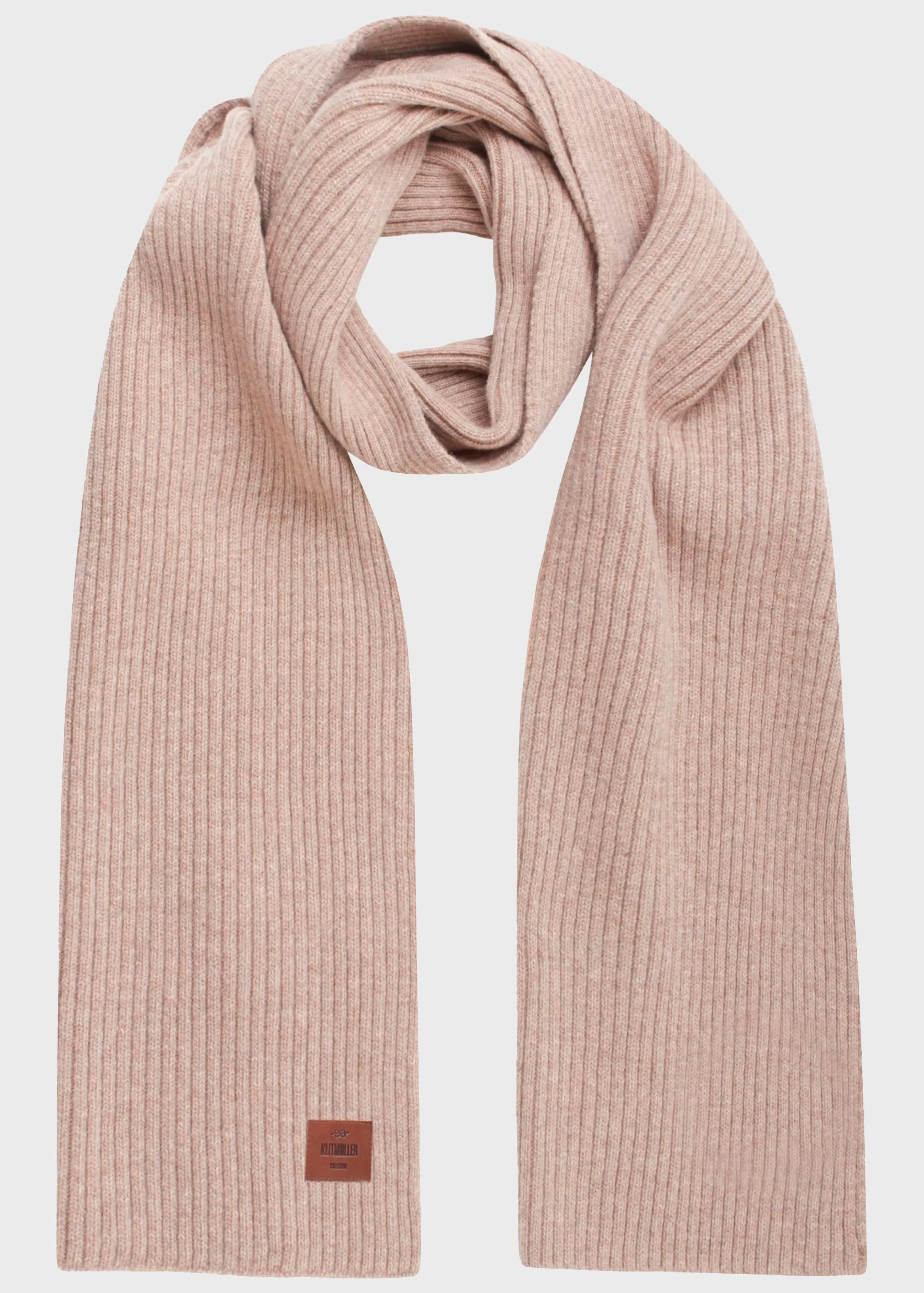 Klitmoller Collective Scarfs*Heavy rib scarf - Sand