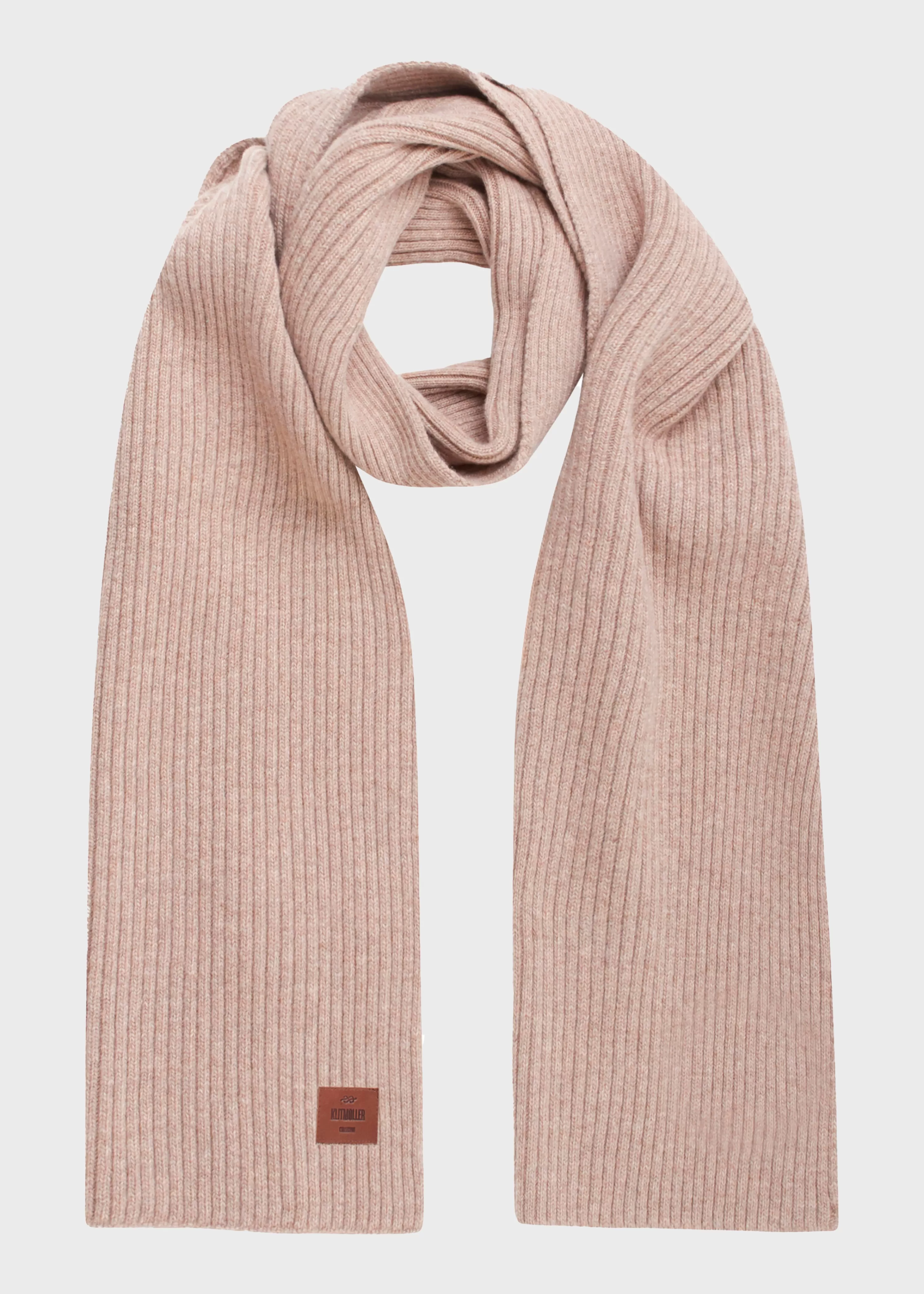 Klitmoller Collective Scarfs*Heavy rib scarf - Sand