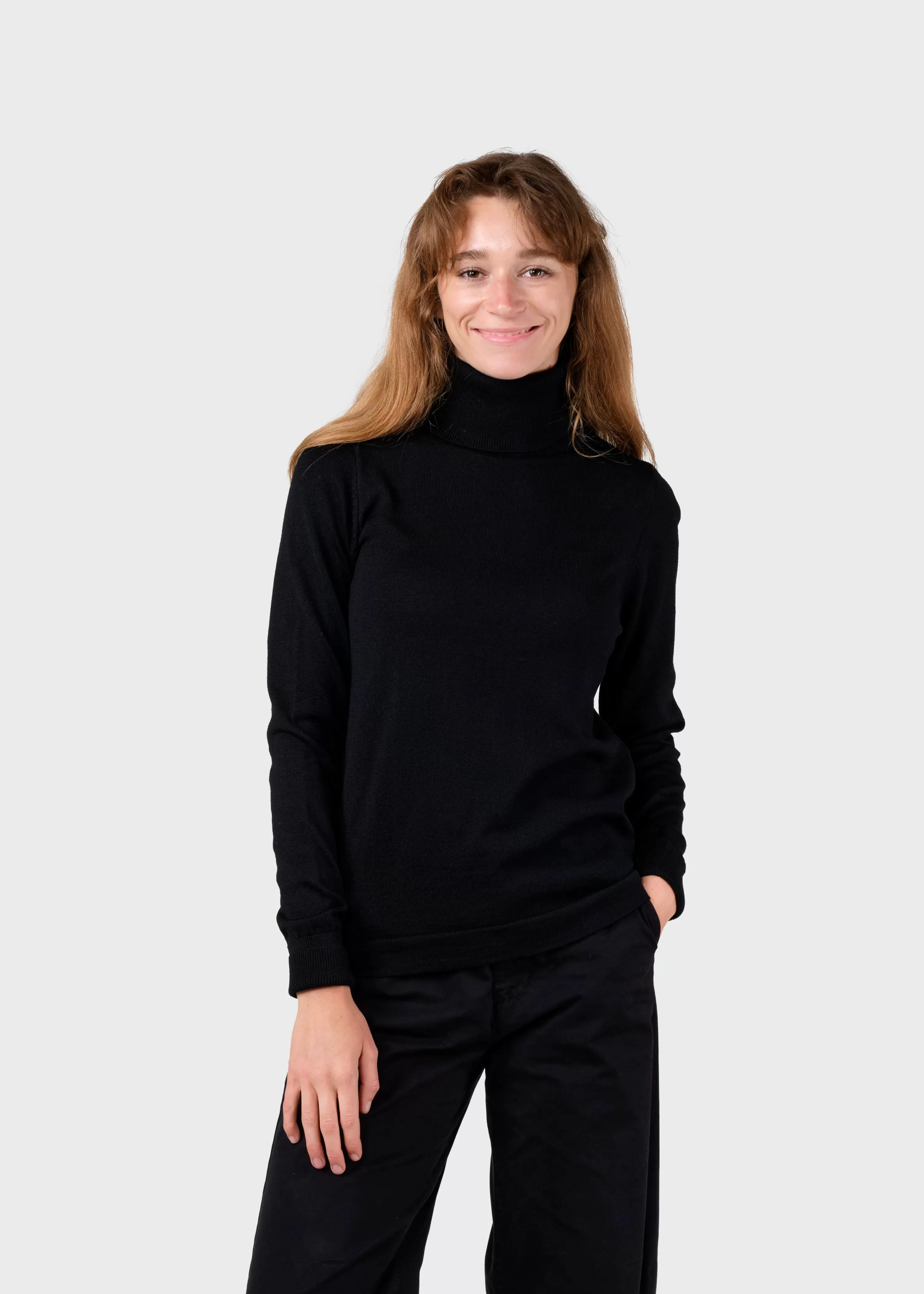 Klitmoller Collective Knitwear | Extrafine Merino wool*Isabella knit - Black