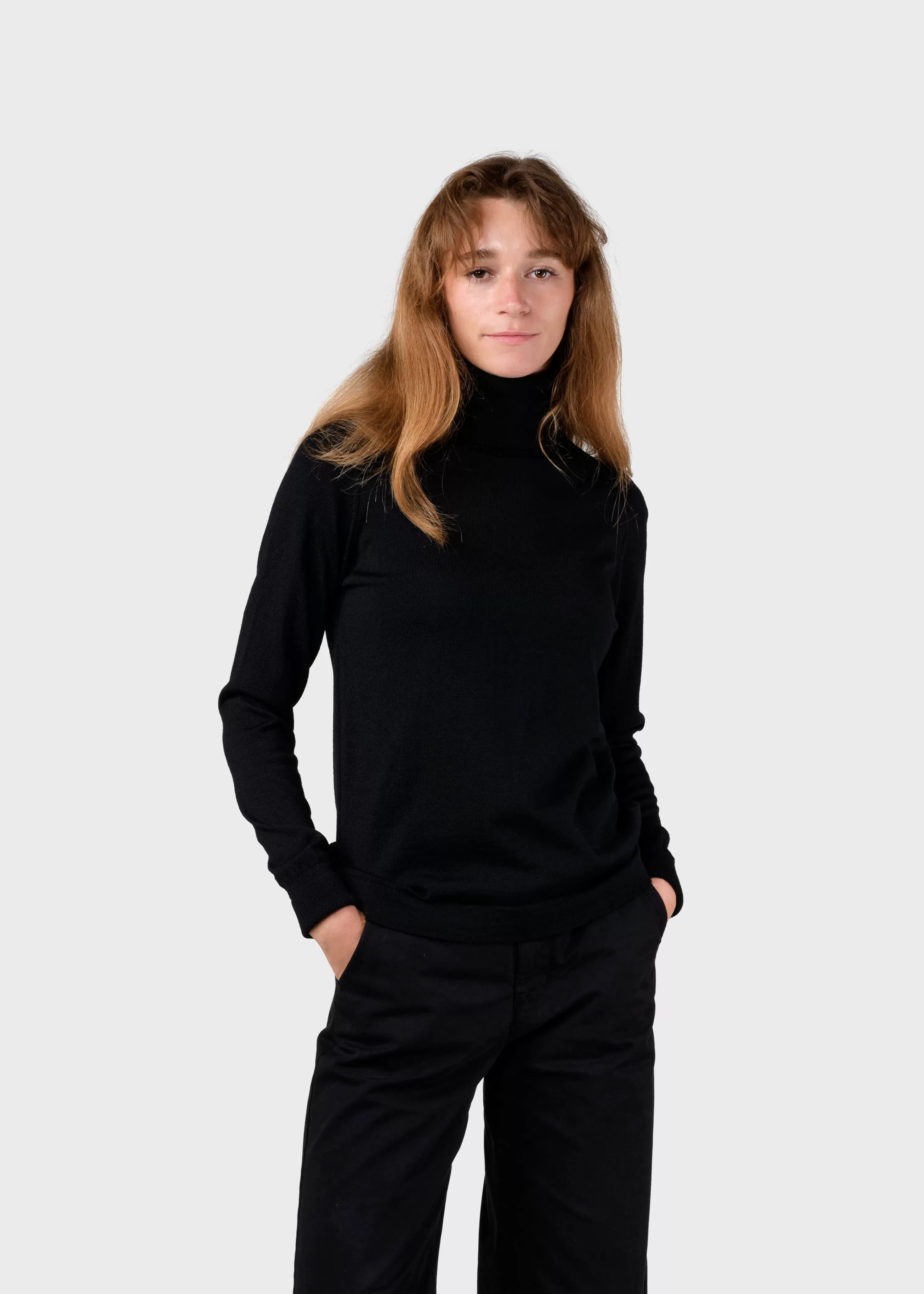 Klitmoller Collective Knitwear | Extrafine Merino wool*Isabella knit - Black