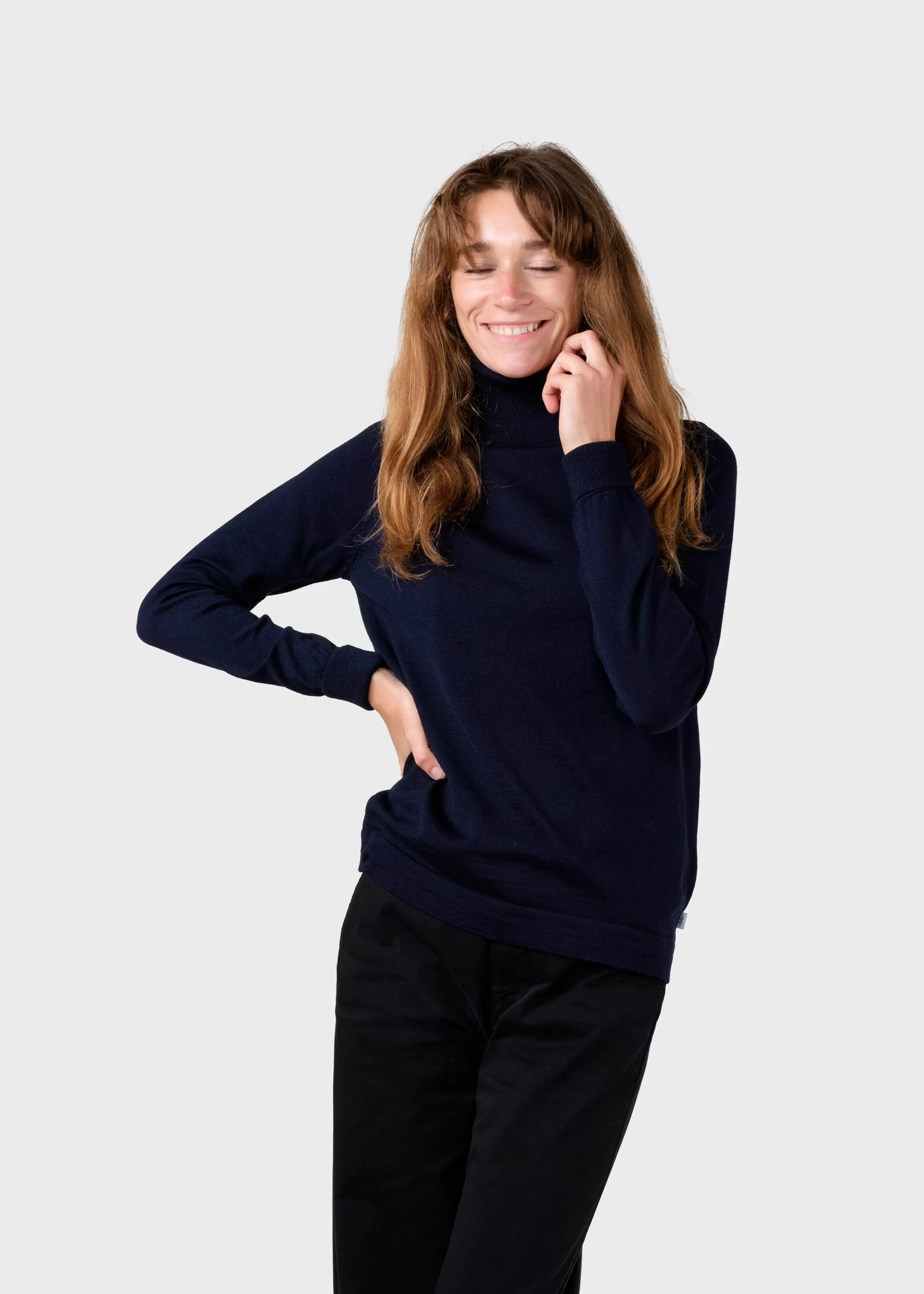 Klitmoller Collective Knitwear | Extrafine Merino wool*Isabella knit - Navy