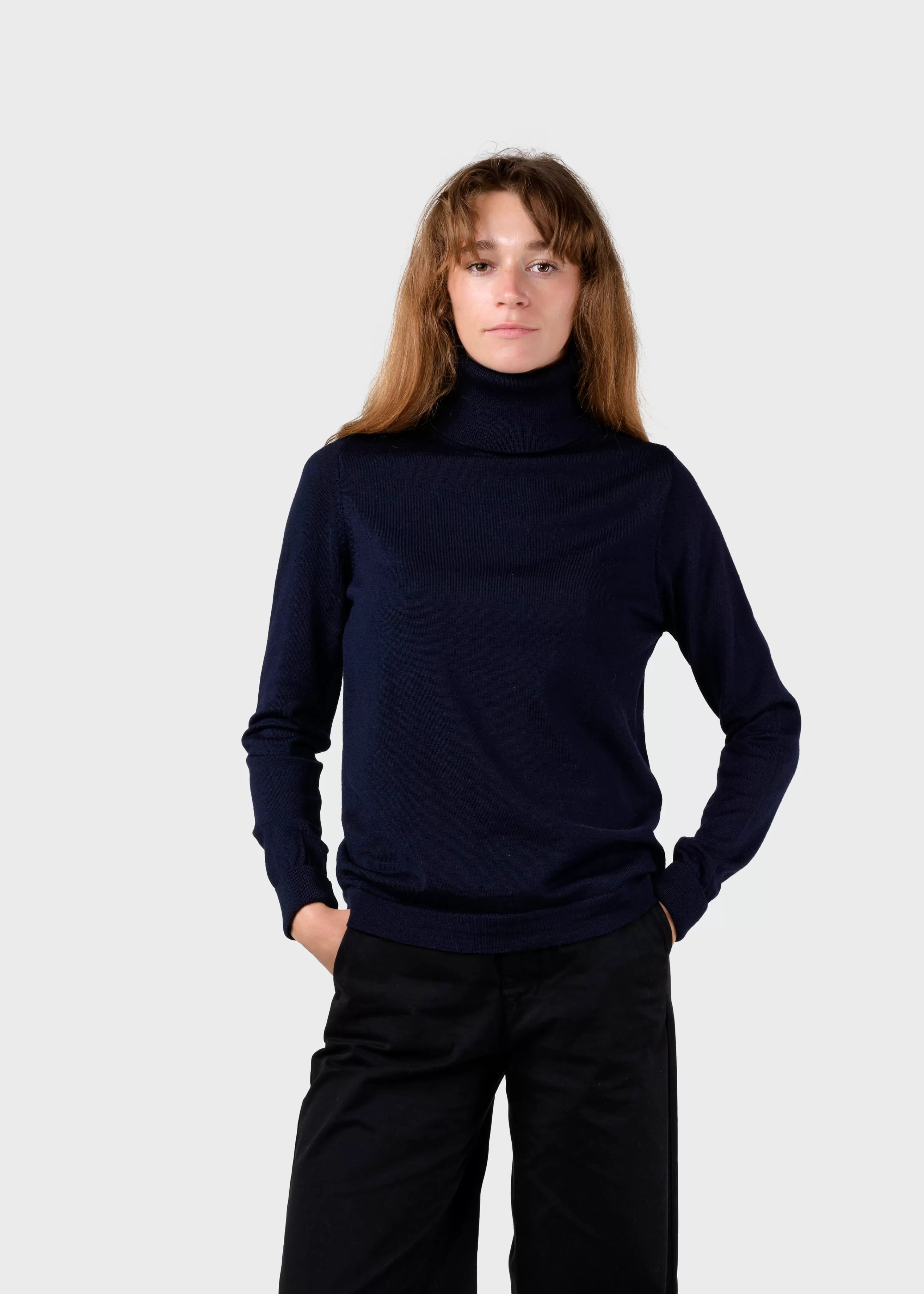 Klitmoller Collective Knitwear | Extrafine Merino wool*Isabella knit - Navy