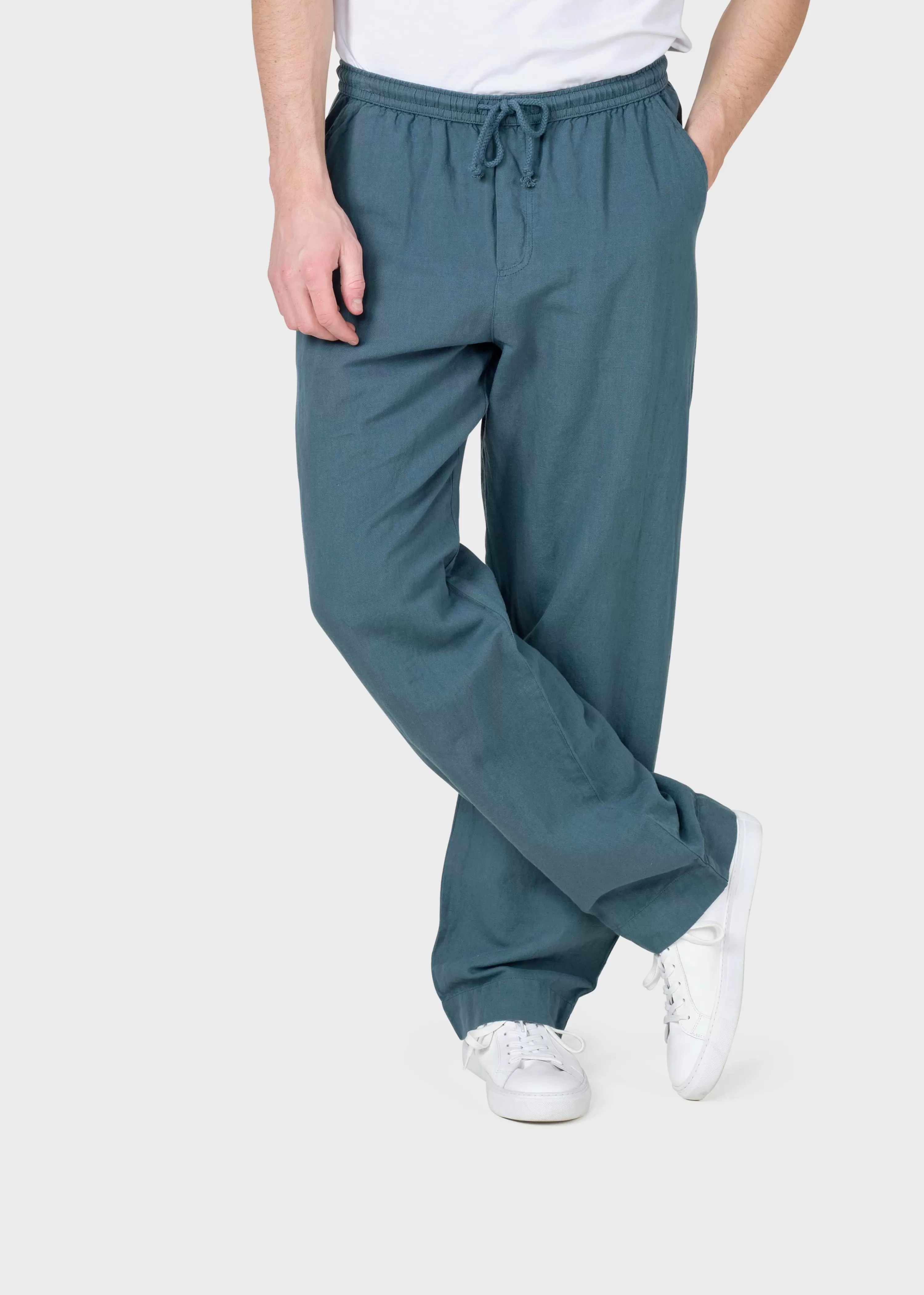 Klitmoller Collective Pants*Jens linen pant - Moss Green