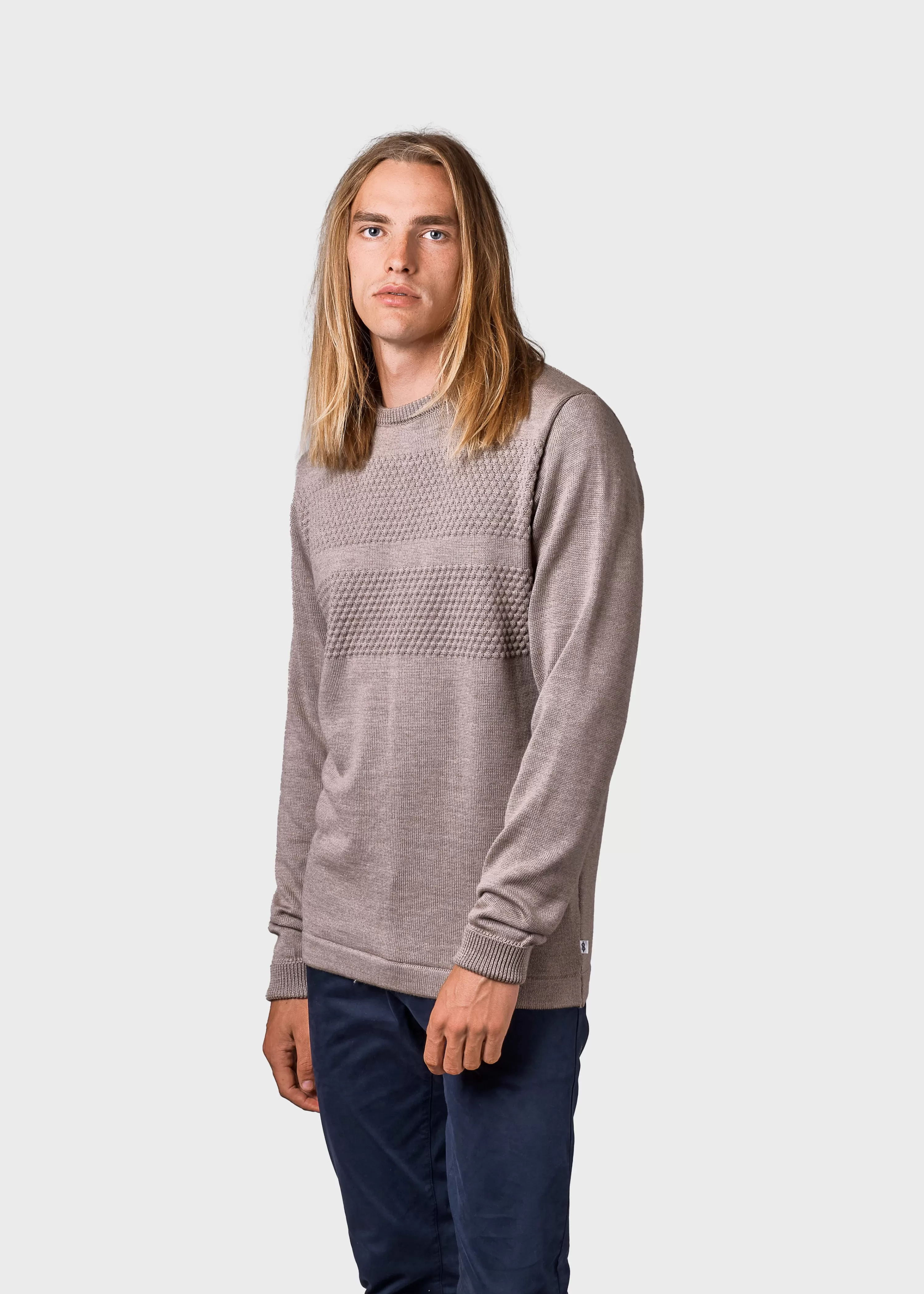 Klitmoller Collective Extrafine Merino wool*Johan knit - Sand