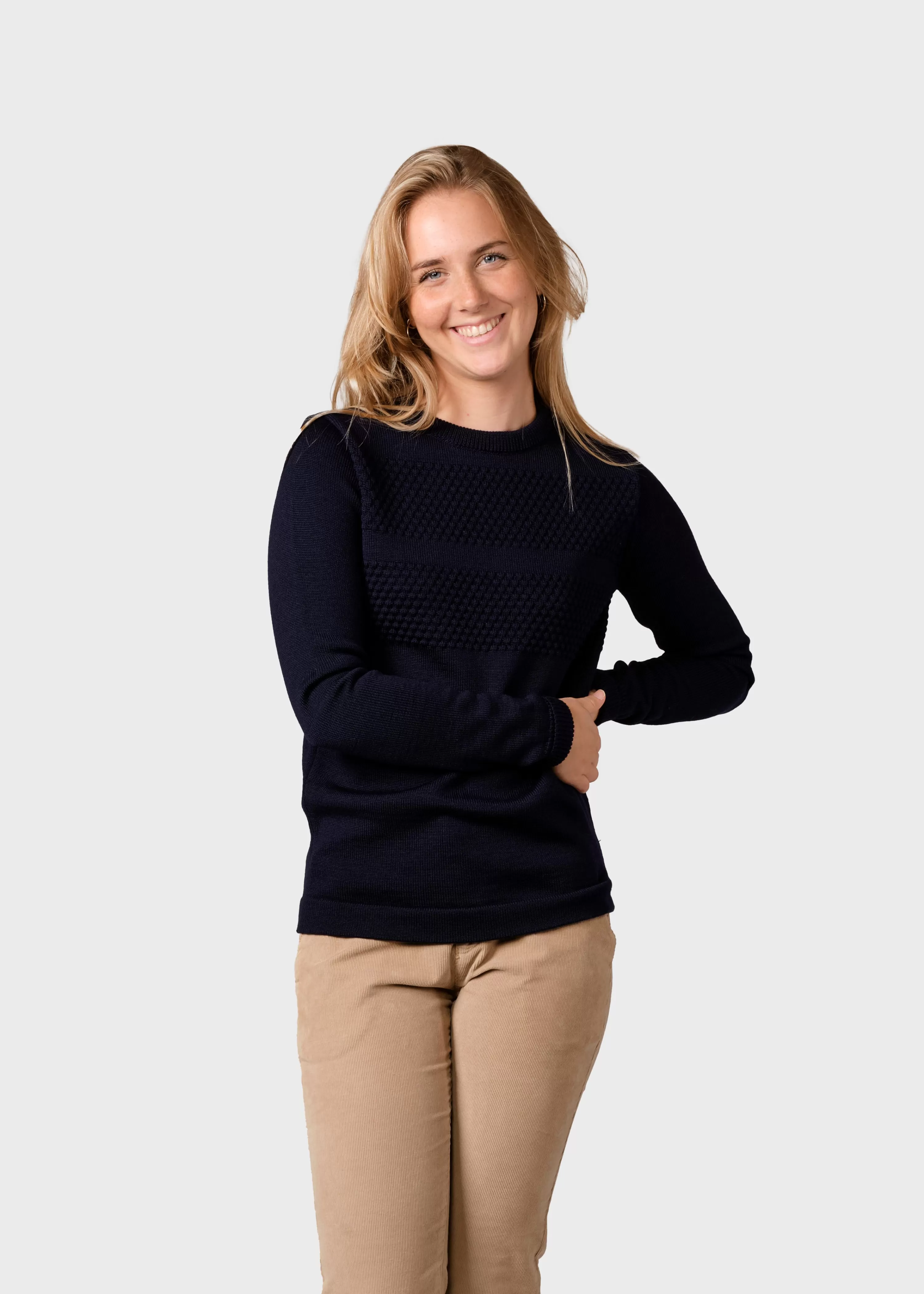 Klitmoller Collective Knitwear | Extrafine Merino wool*Johanne knit - Black