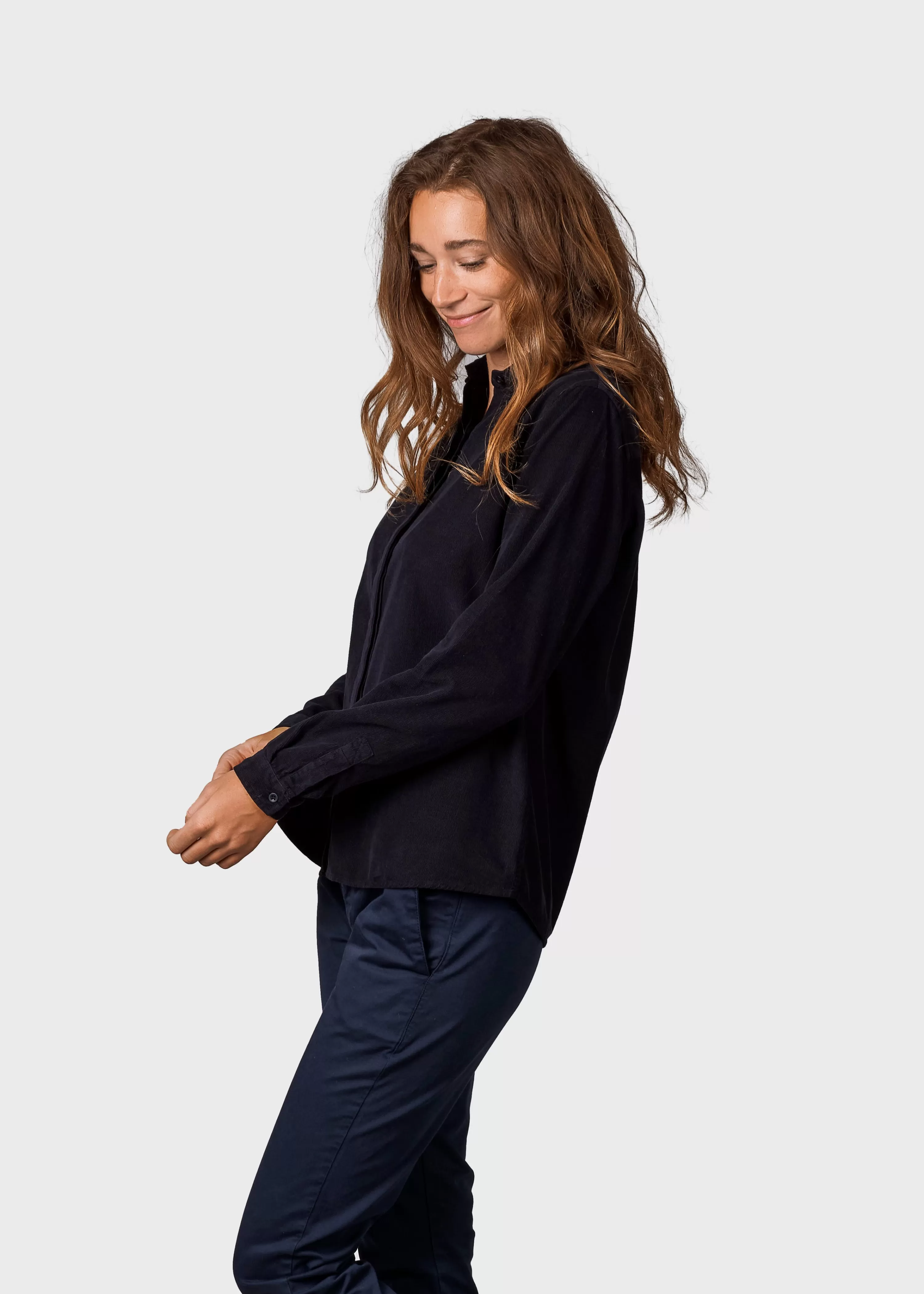 Klitmoller Collective Shirts*Julie corduroy shirt - Black