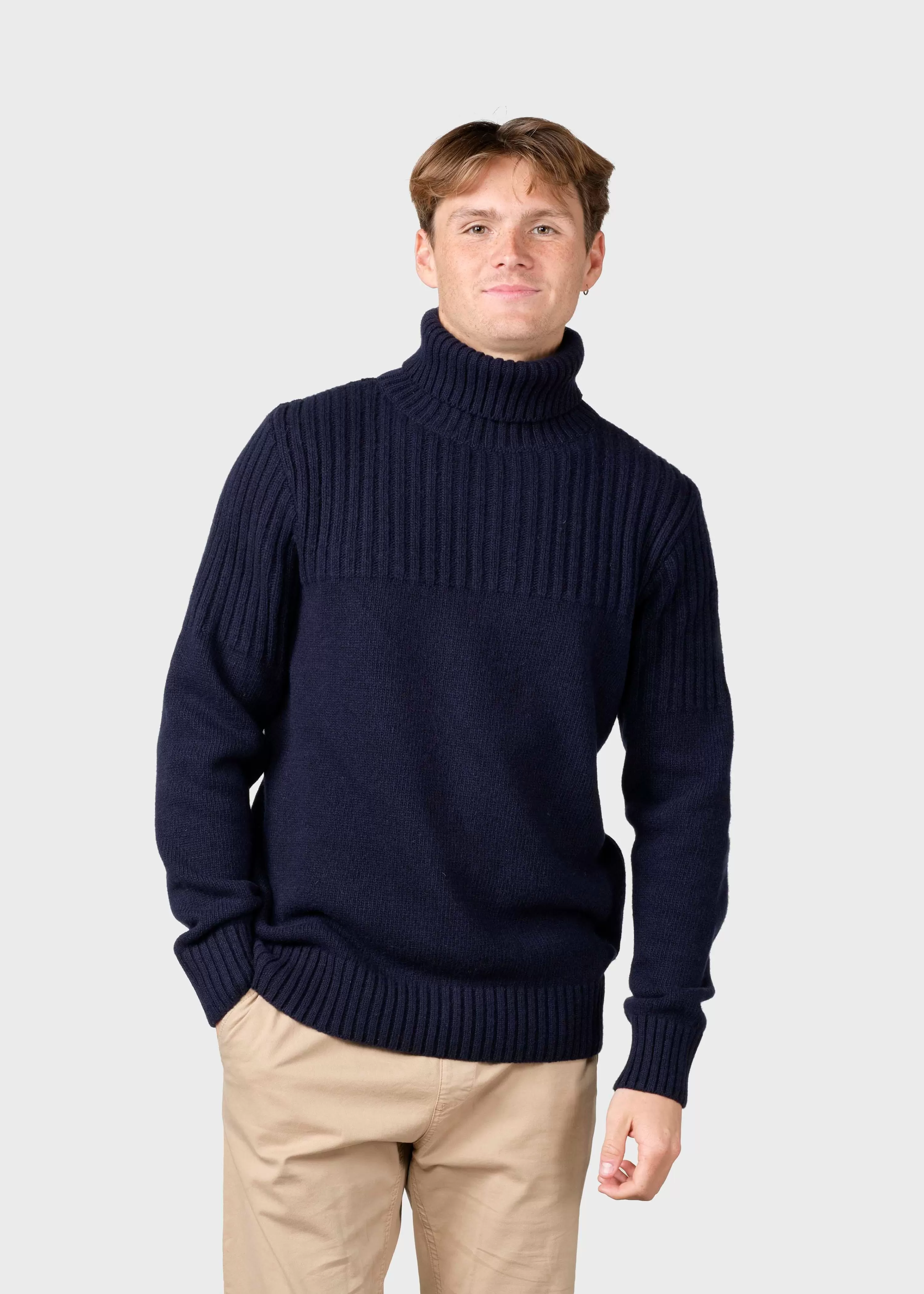 Klitmoller Collective Brushed Merino wool*Karlsson knit - Navy