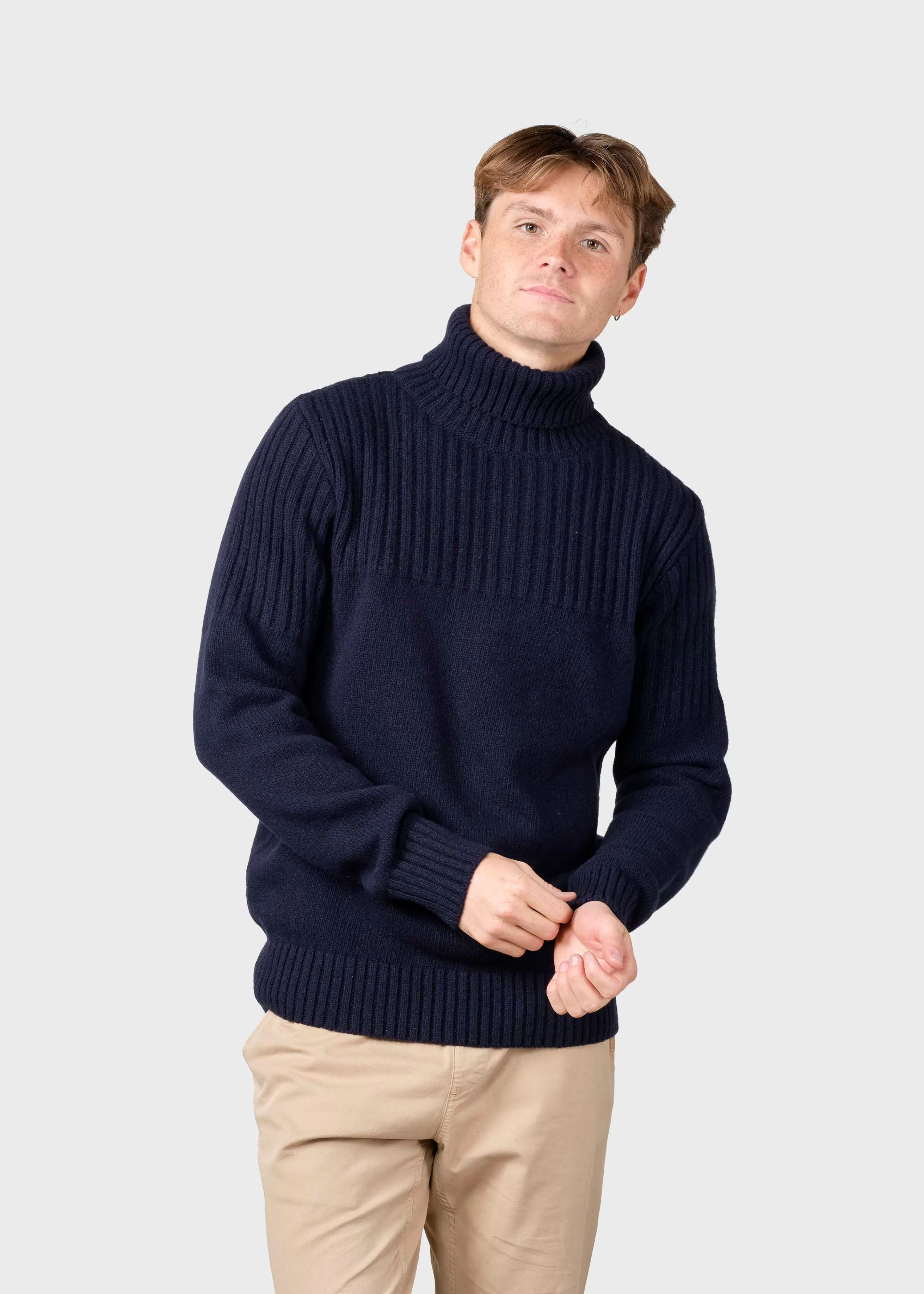 Klitmoller Collective Brushed Merino wool*Karlsson knit - Navy