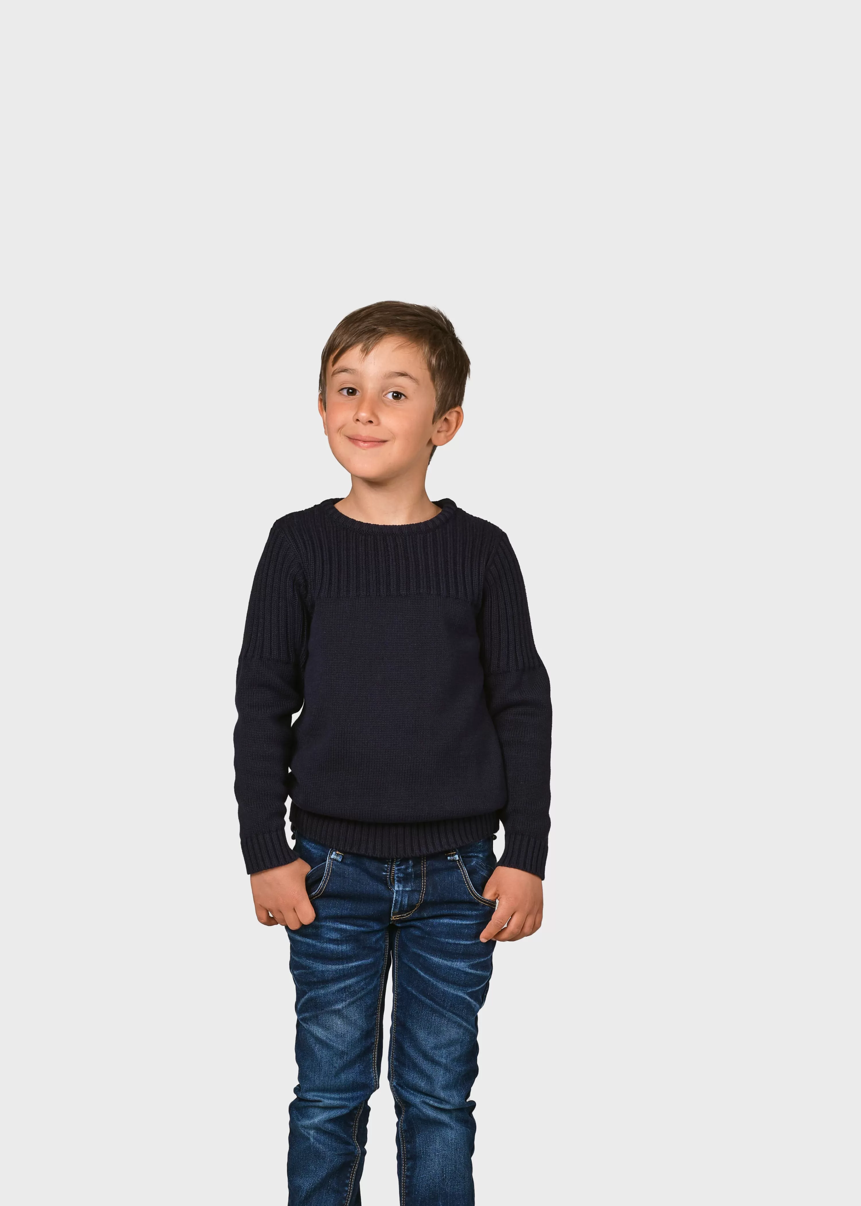 Klitmoller Collective Kids*Kids pattern cotton knit - Navy