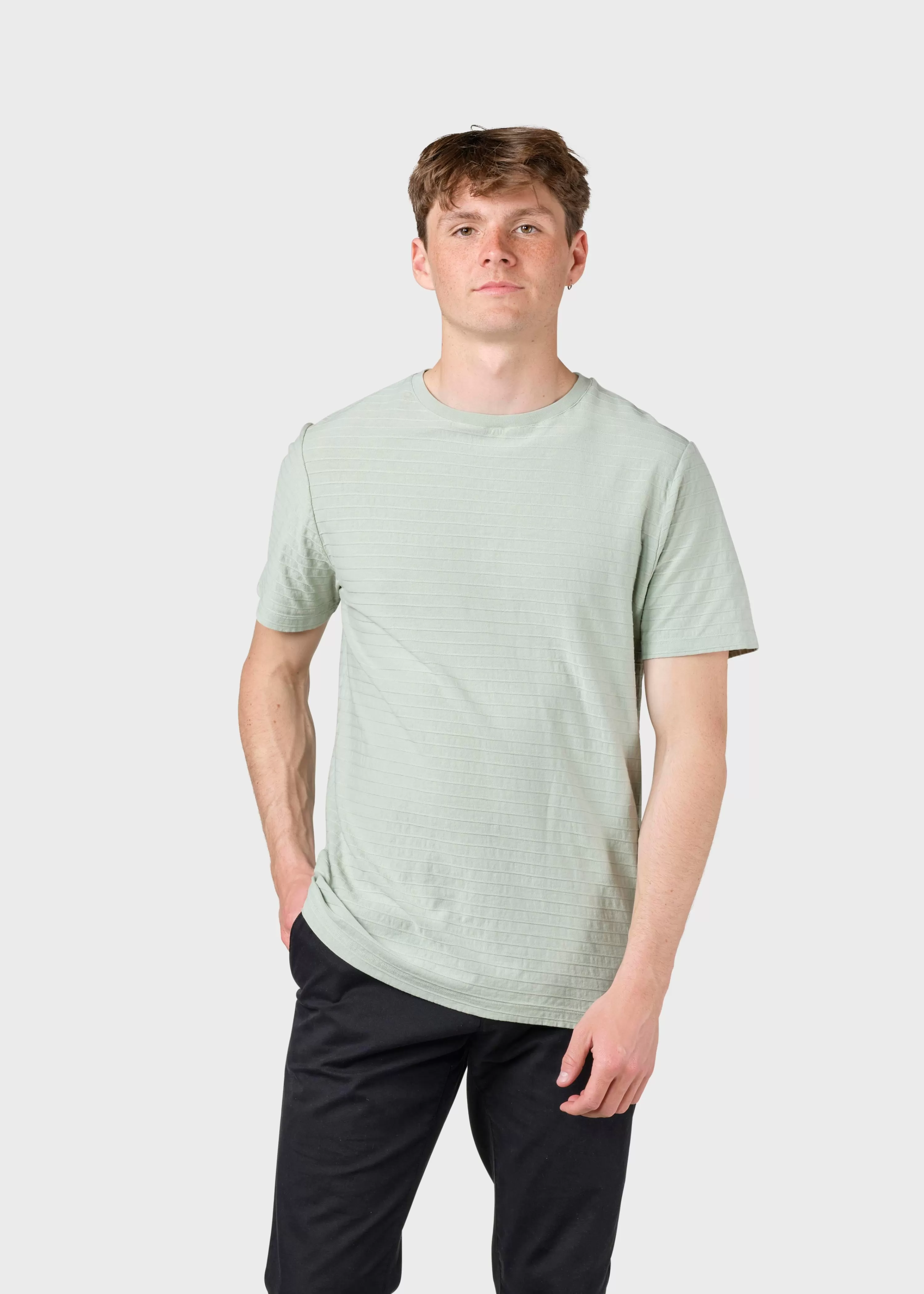 Klitmoller Collective T-shirts*Lauge tee - Sage