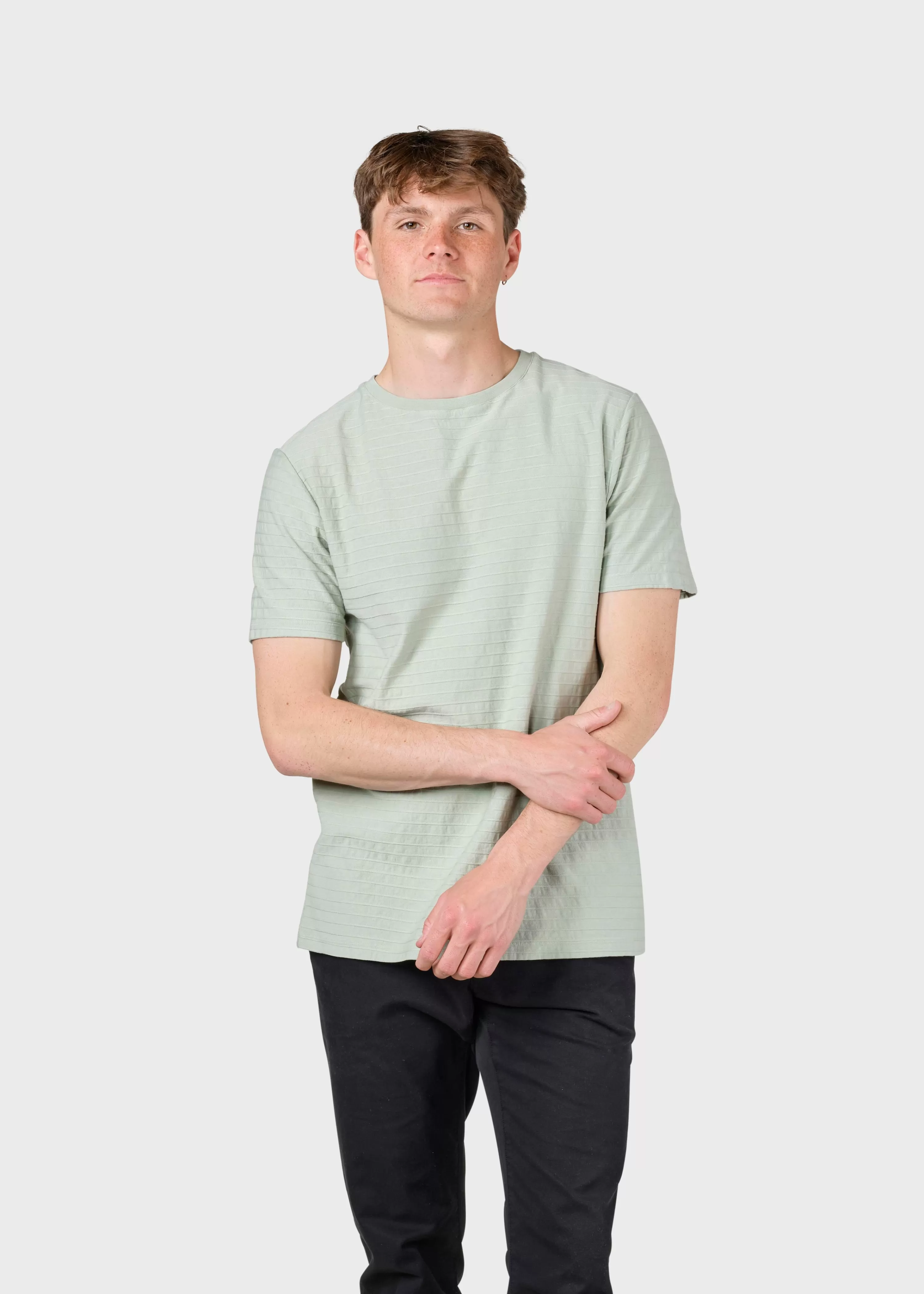 Klitmoller Collective T-shirts*Lauge tee - Sage