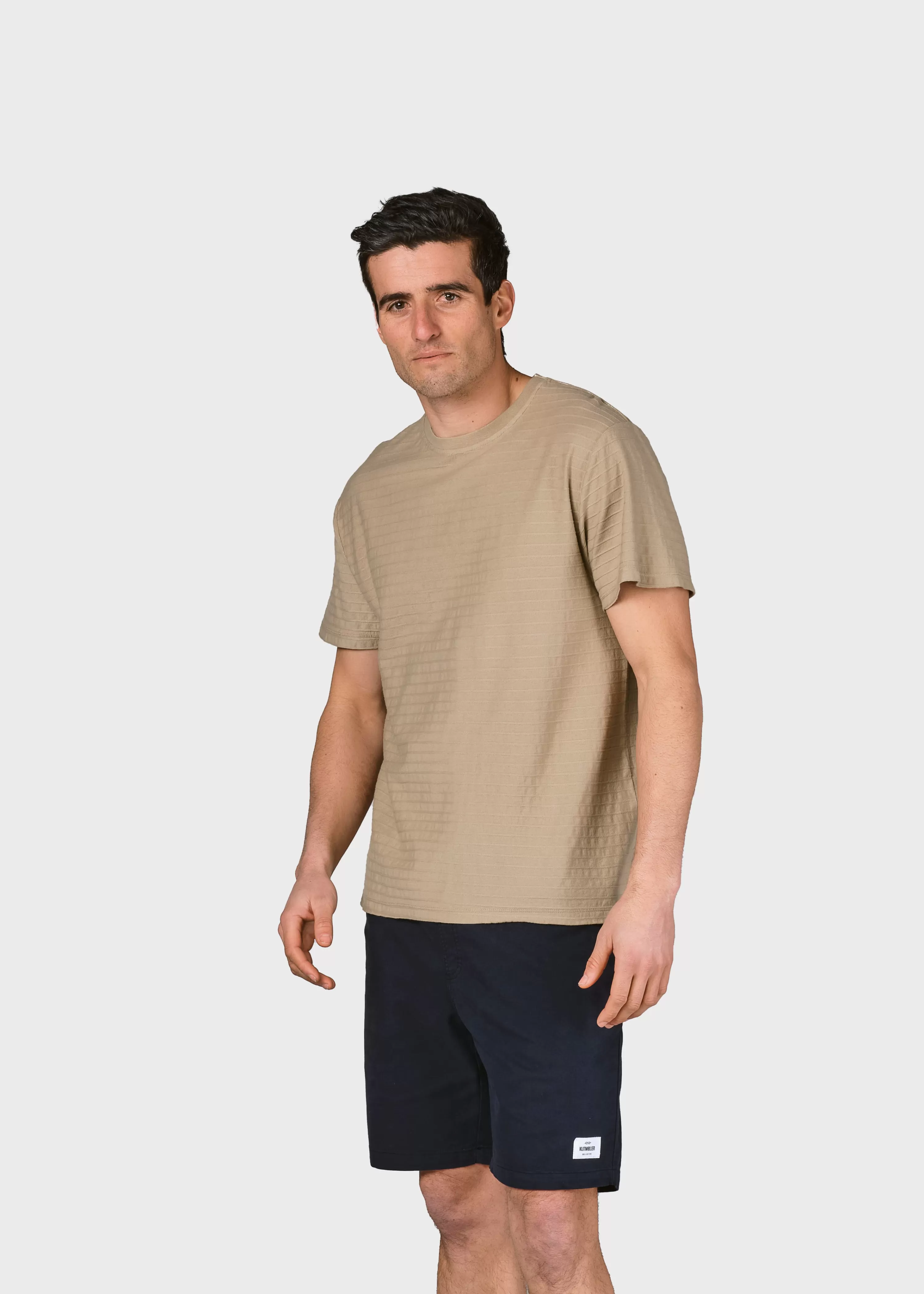 Klitmoller Collective T-shirts*Lauge tee - Sand