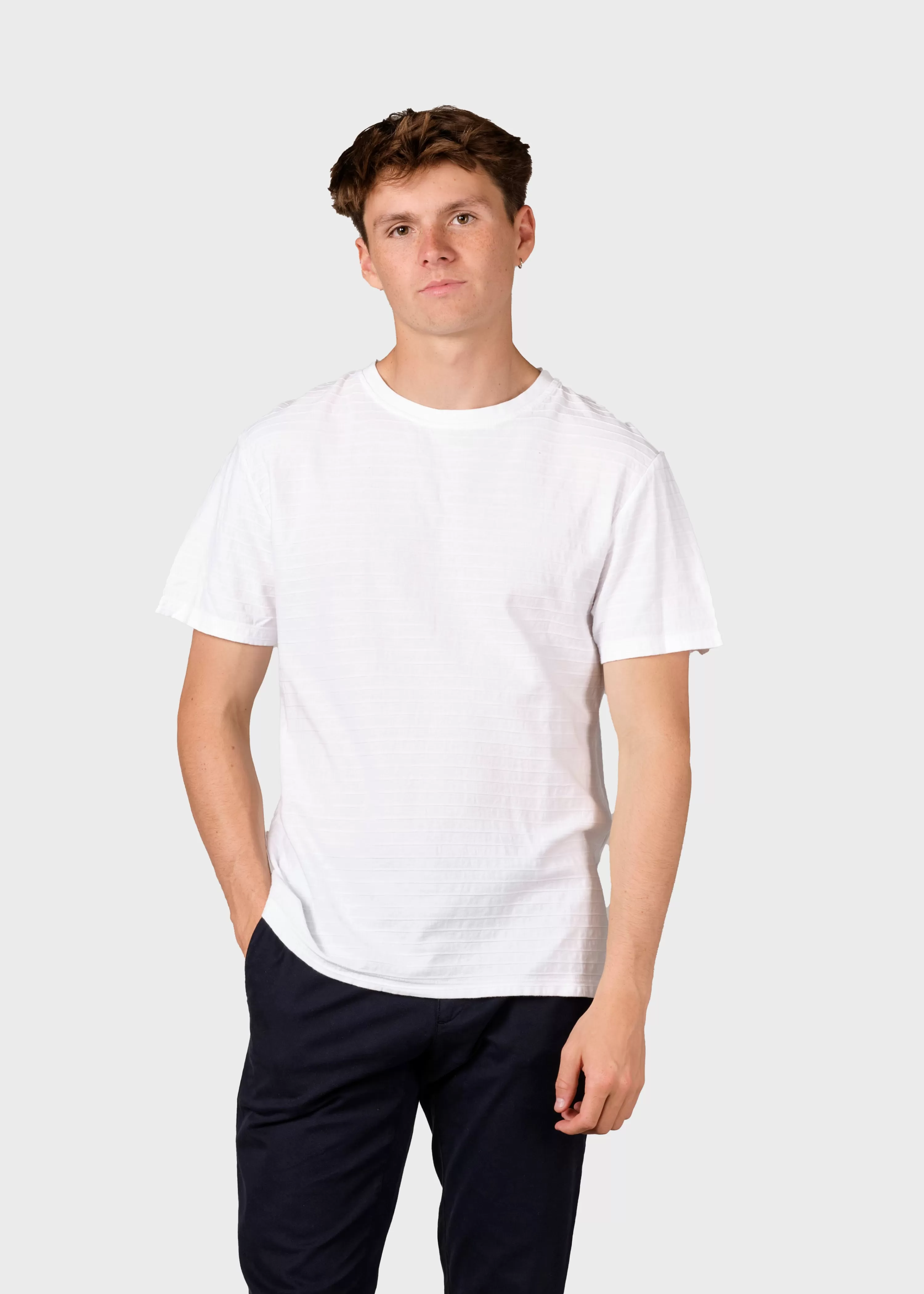 Klitmoller Collective T-shirts*Lauge tee - White