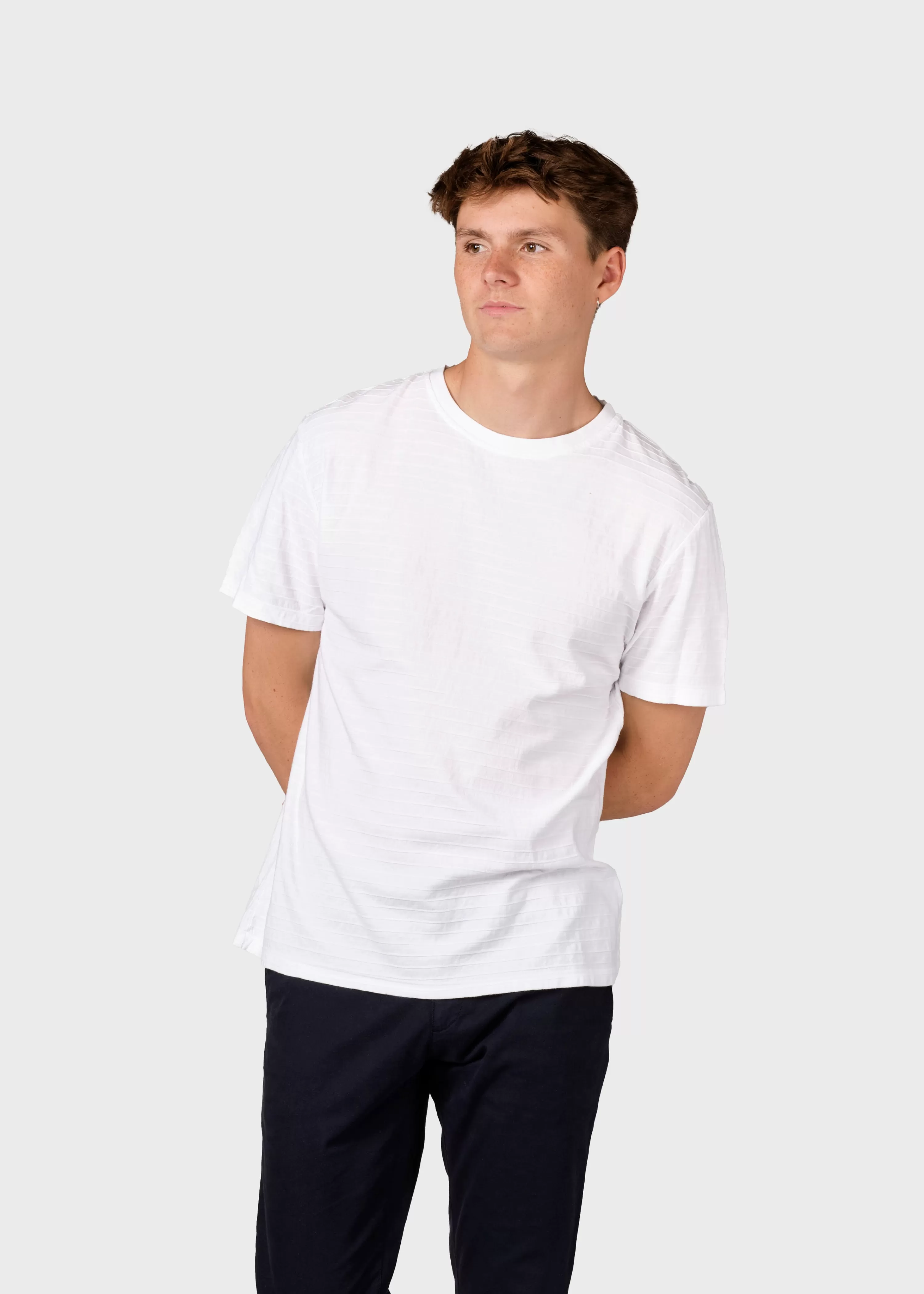 Klitmoller Collective T-shirts*Lauge tee - White