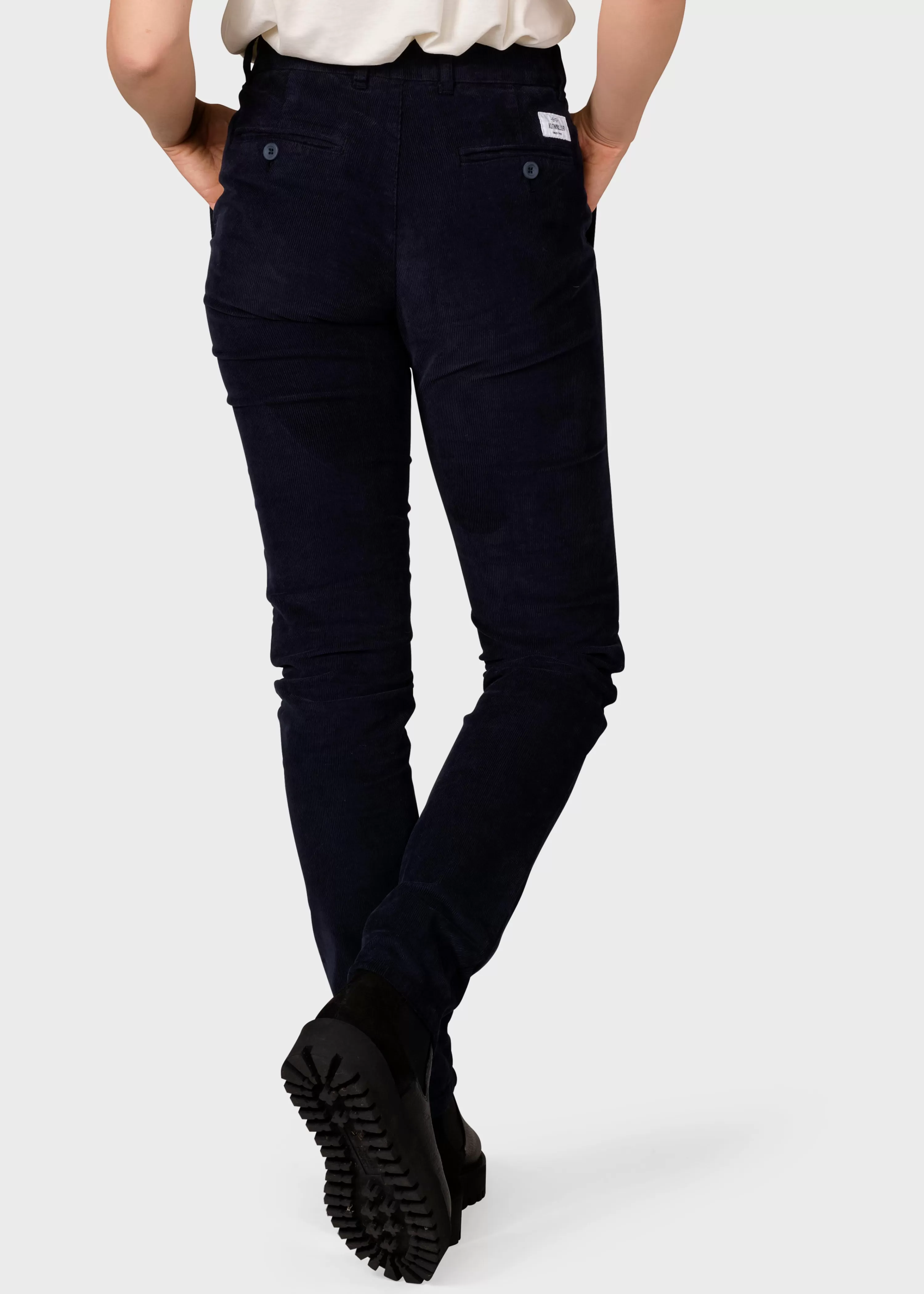 Klitmoller Collective Pants*Liv corduroy pant - Navy